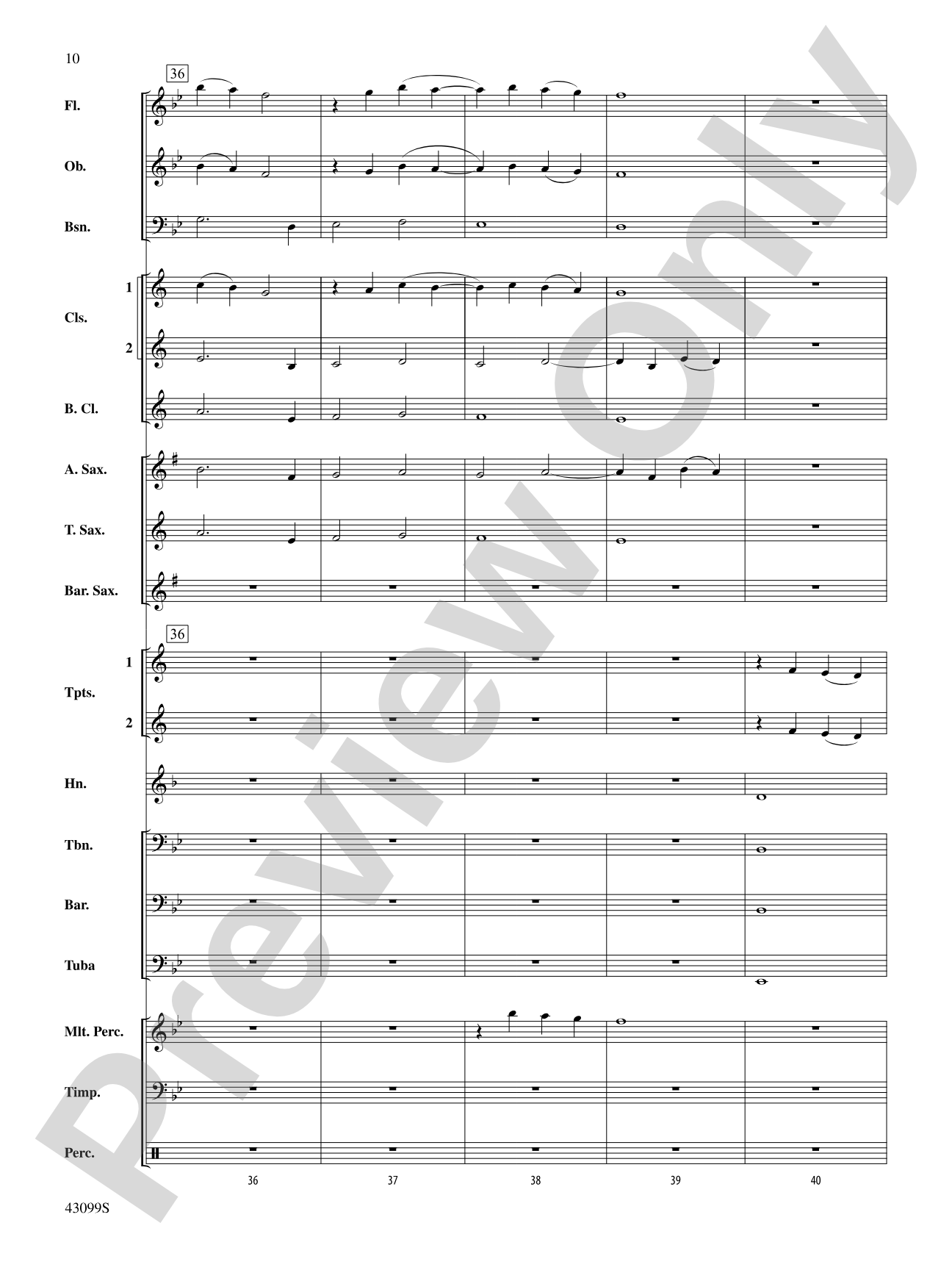 Carried on the Wings of Hope: Concert Band Conductor Score & Parts