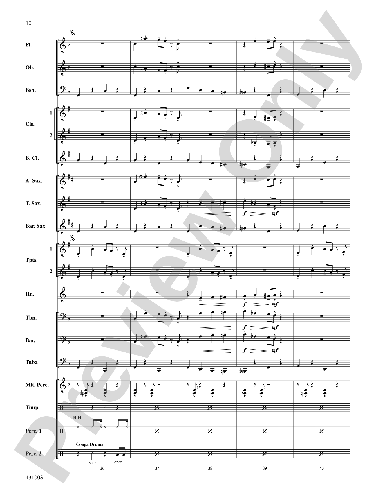 Jingle All the Way: Concert Band Conductor Score & Parts