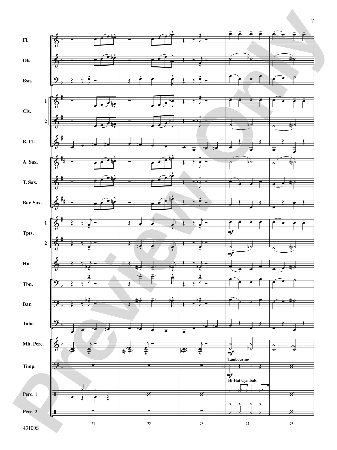 Jingle All the Way: Concert Band Conductor Score & Parts