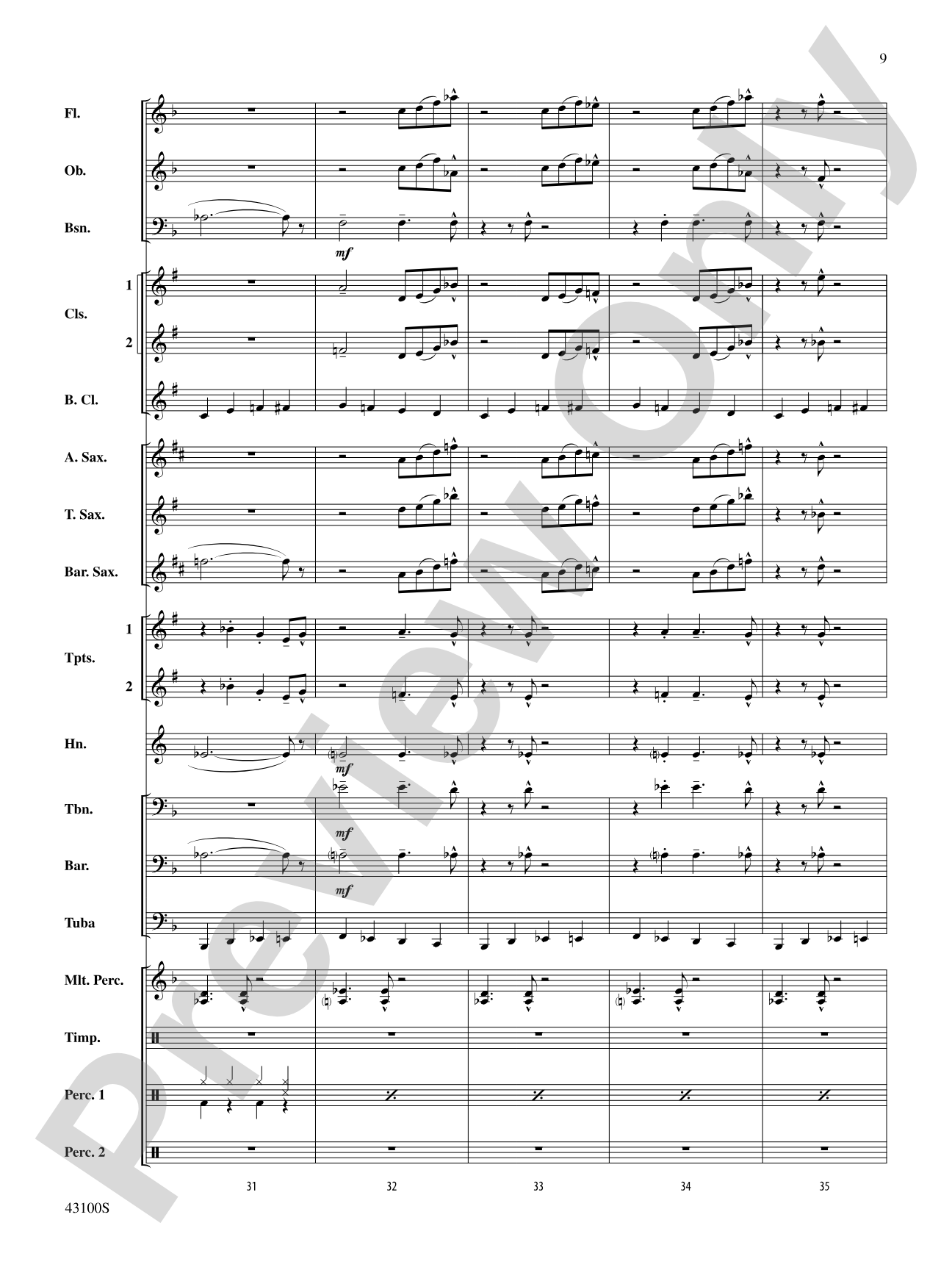 Jingle All the Way: Concert Band Conductor Score & Parts
