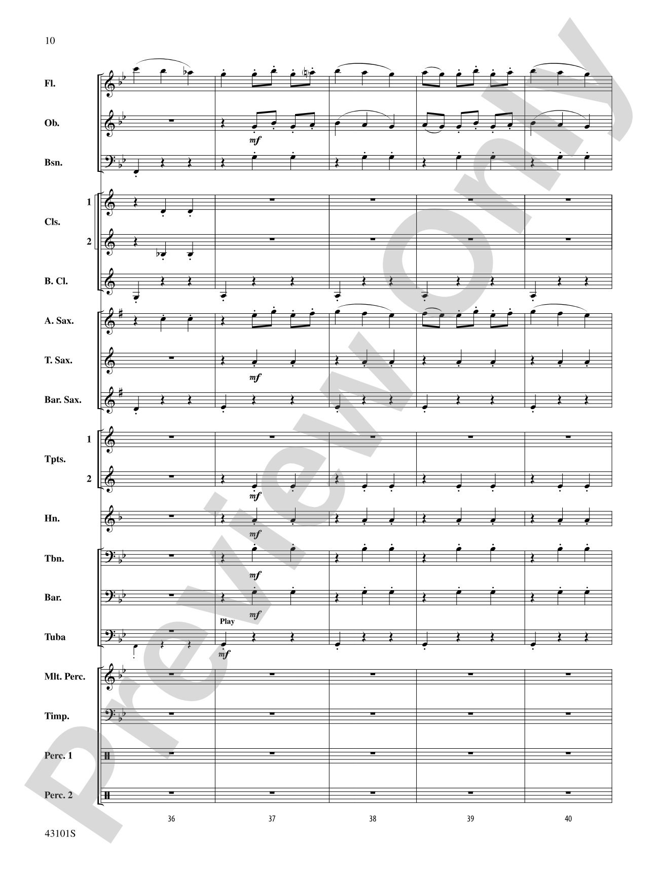 Danse Macabre: Concert Band Conductor Score & Parts