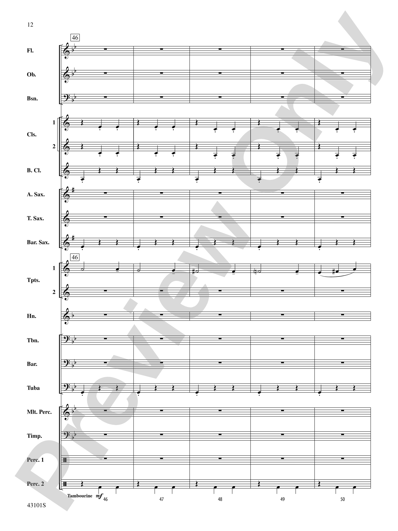 Danse Macabre: Concert Band Conductor Score & Parts