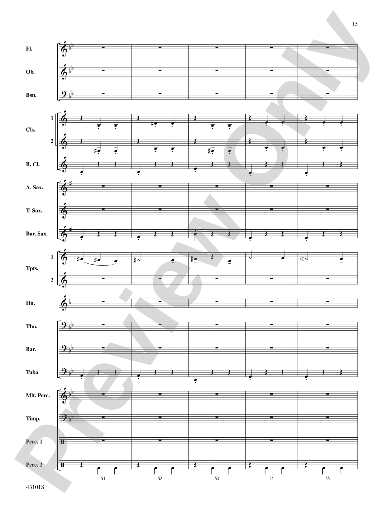 Danse Macabre: Concert Band Conductor Score & Parts