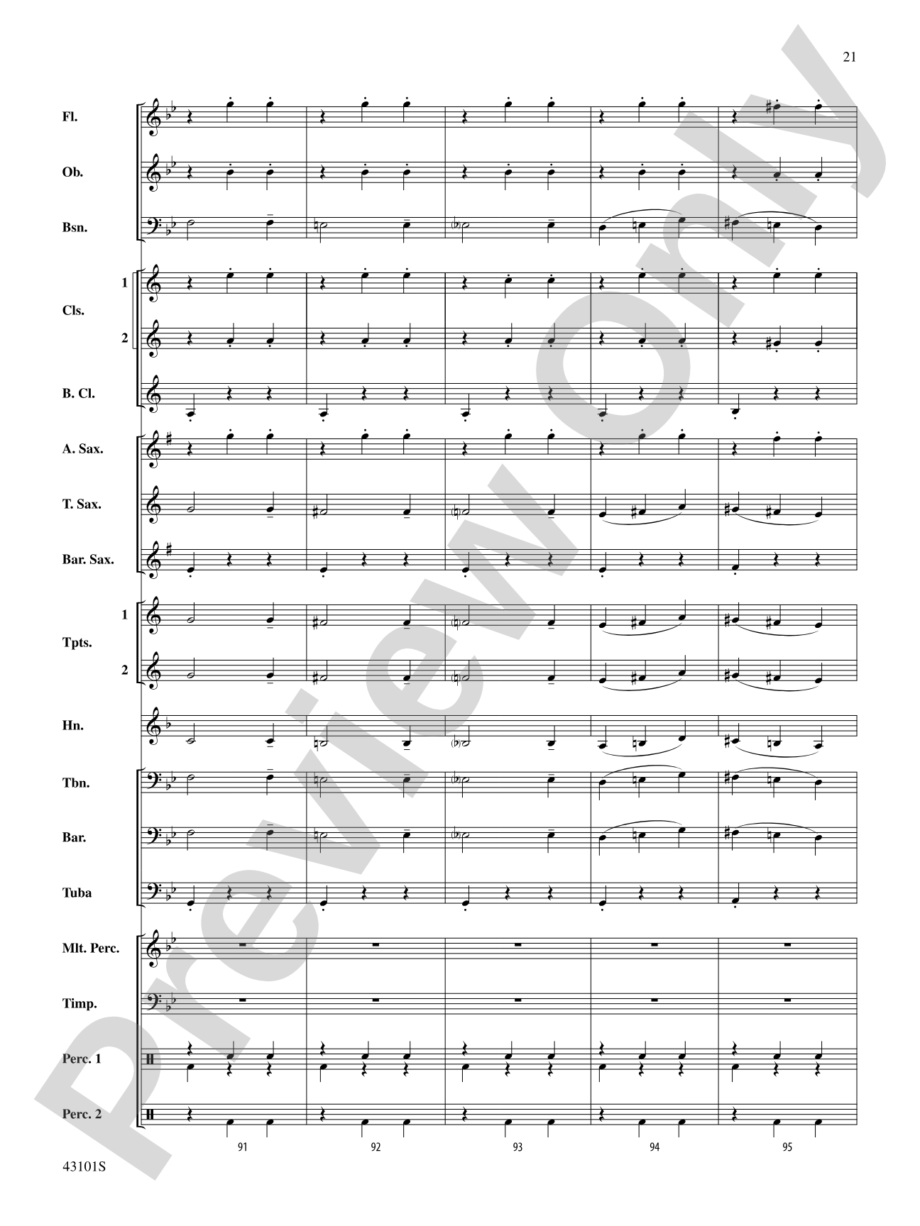Danse Macabre: Concert Band Conductor Score & Parts