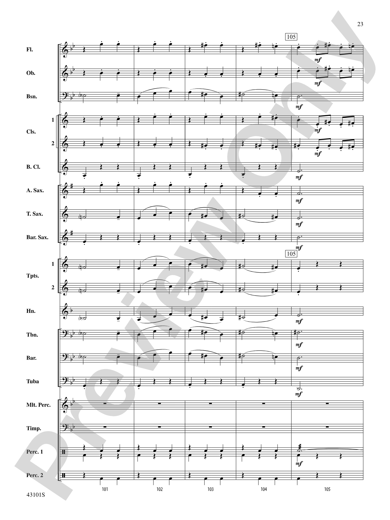 Danse Macabre: Concert Band Conductor Score & Parts