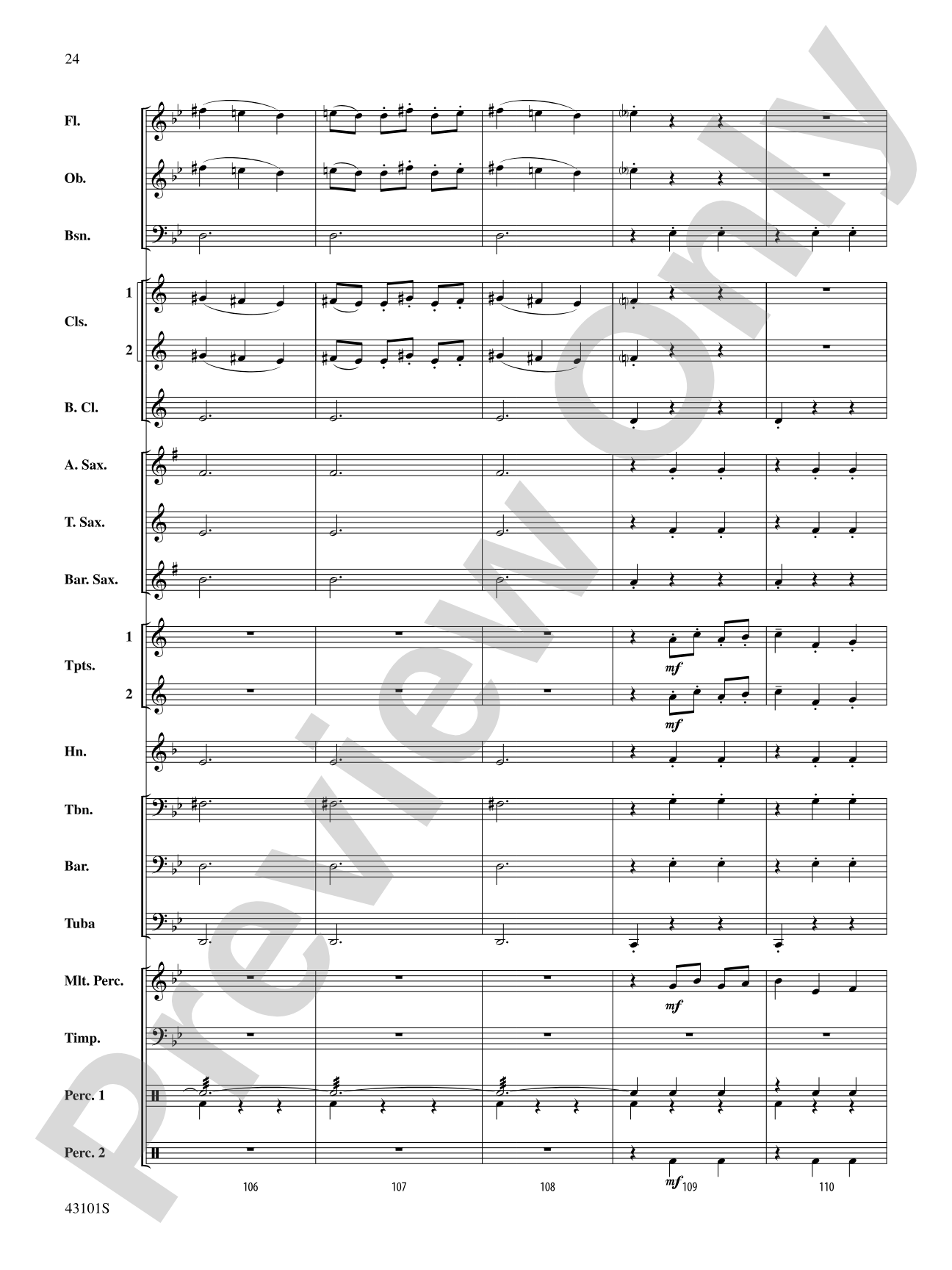 Danse Macabre: Concert Band Conductor Score & Parts