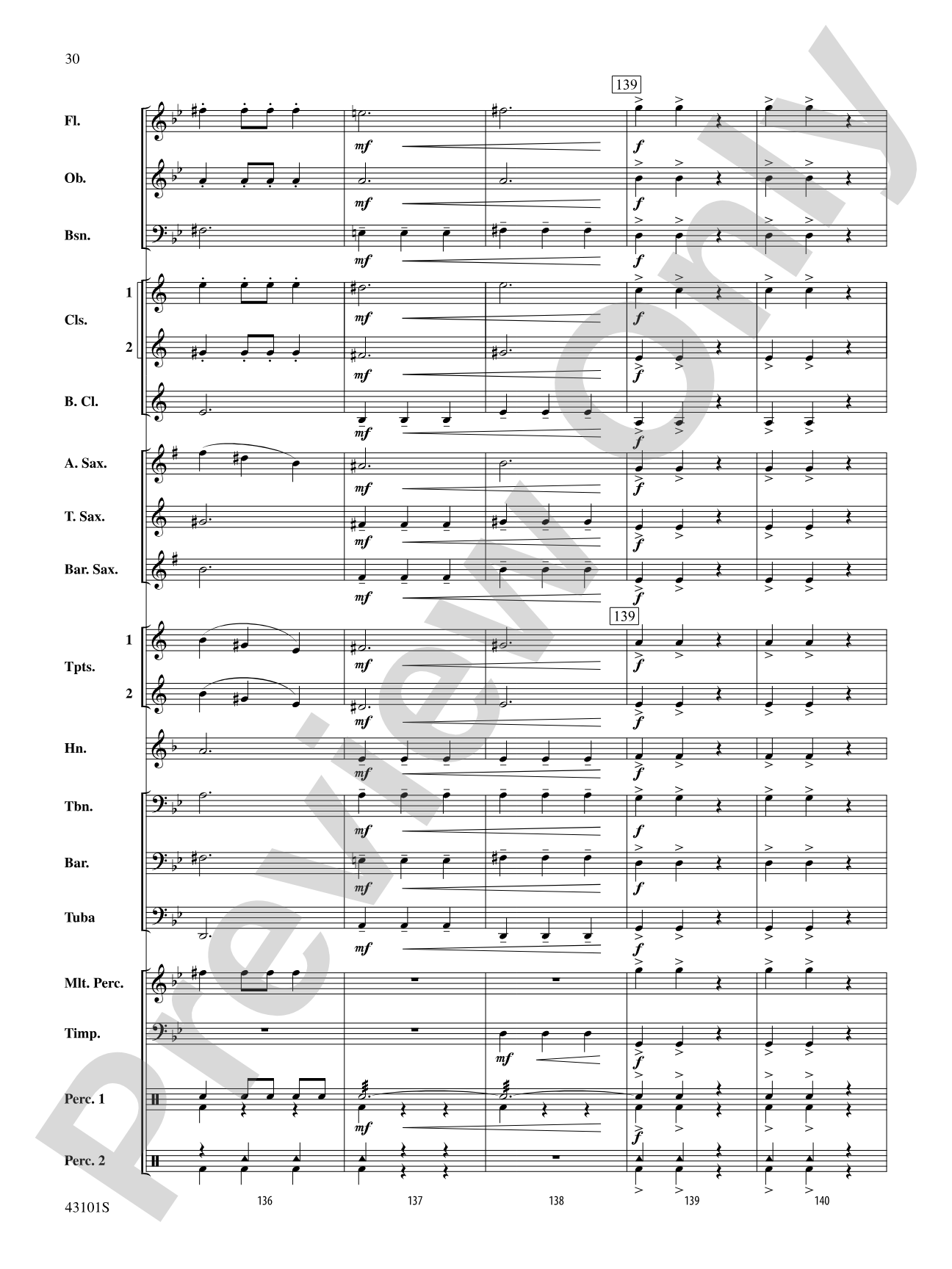Danse Macabre: Concert Band Conductor Score & Parts