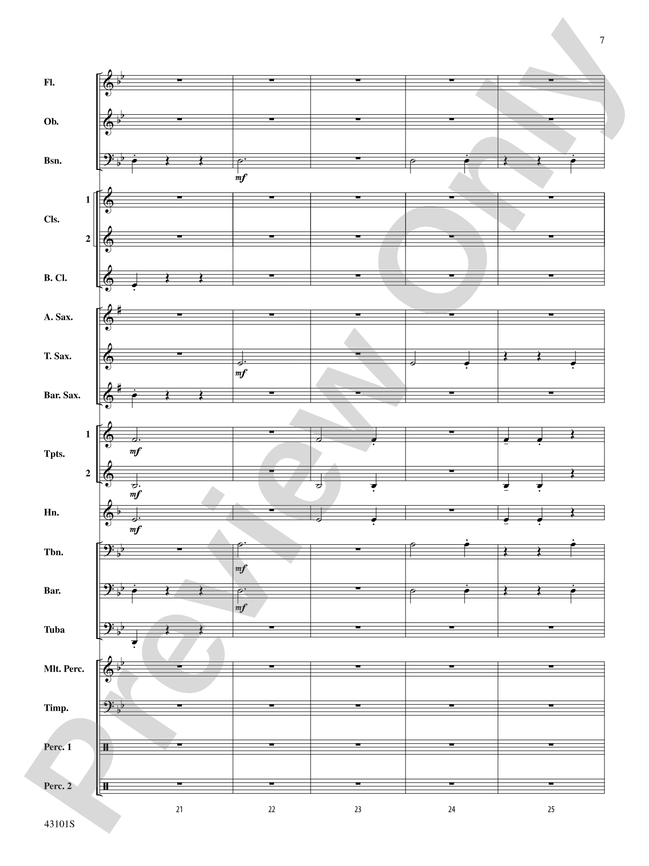 Danse Macabre: Concert Band Conductor Score & Parts