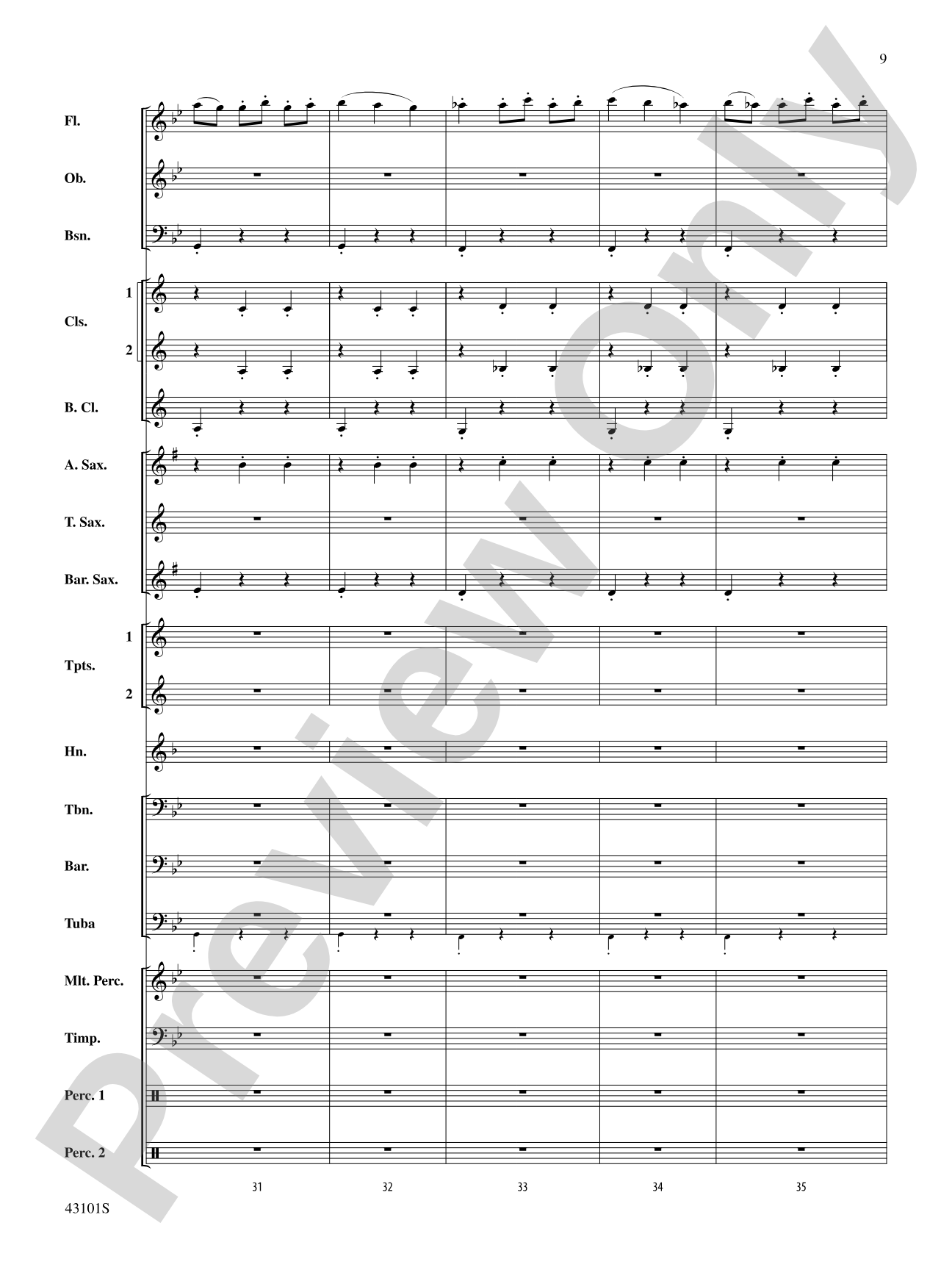 Danse Macabre: Concert Band Conductor Score & Parts