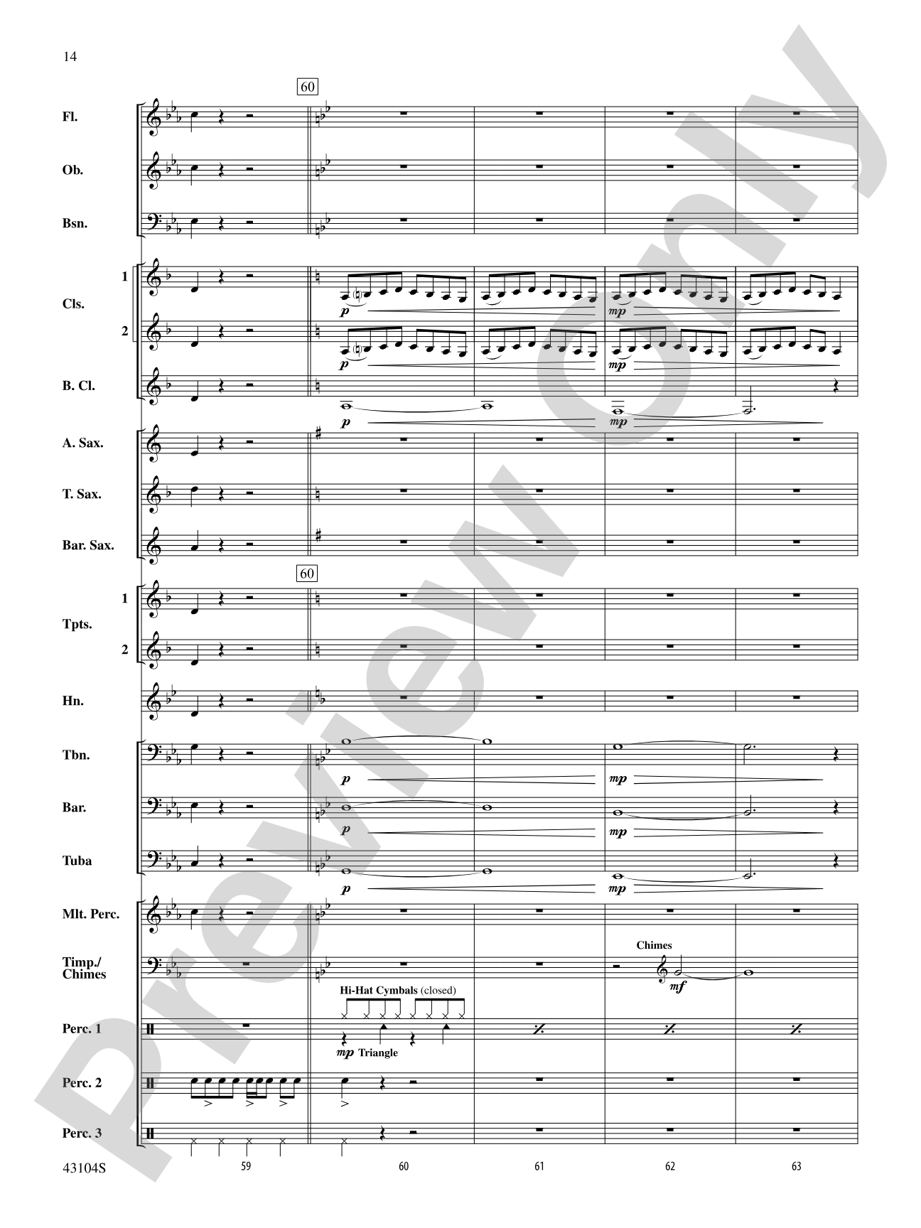 The Seventh Resolution: Concert Band Conductor Score & Parts