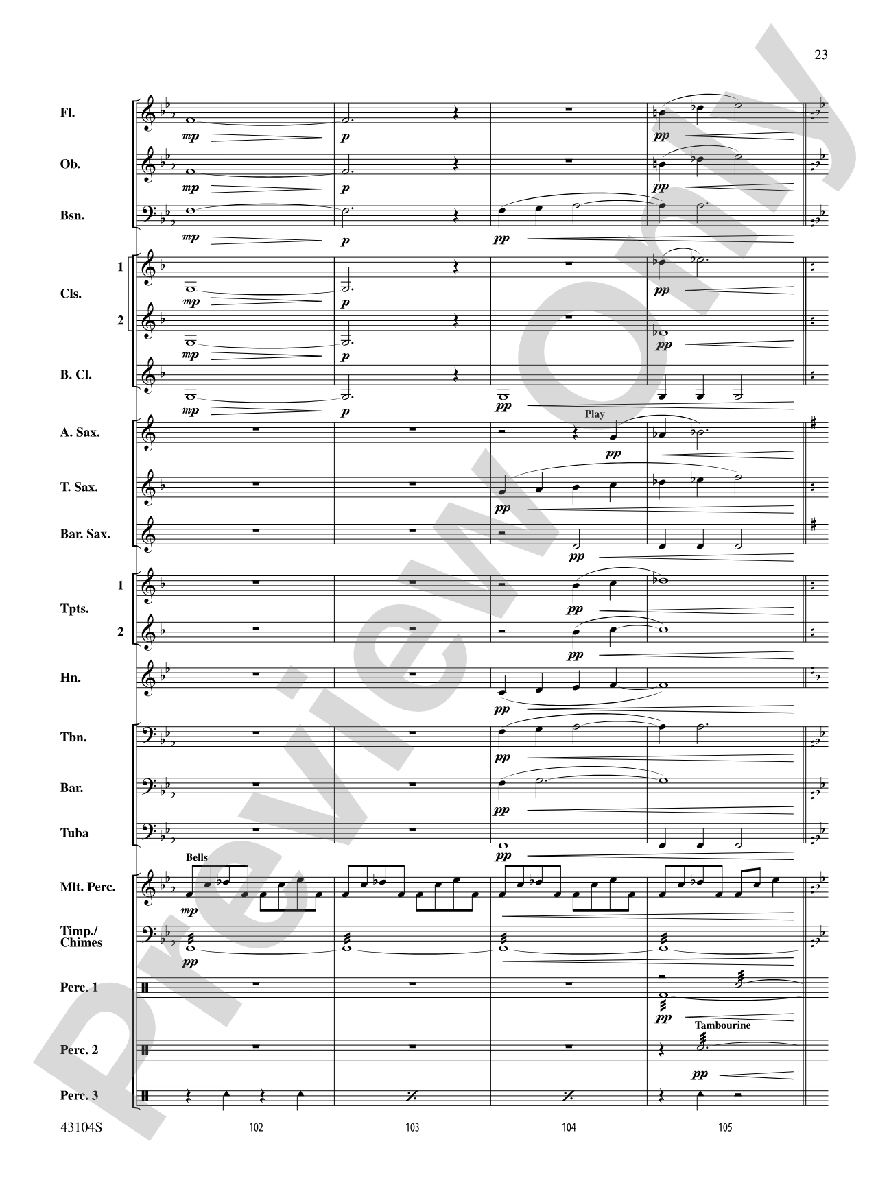 The Seventh Resolution: Concert Band Conductor Score & Parts