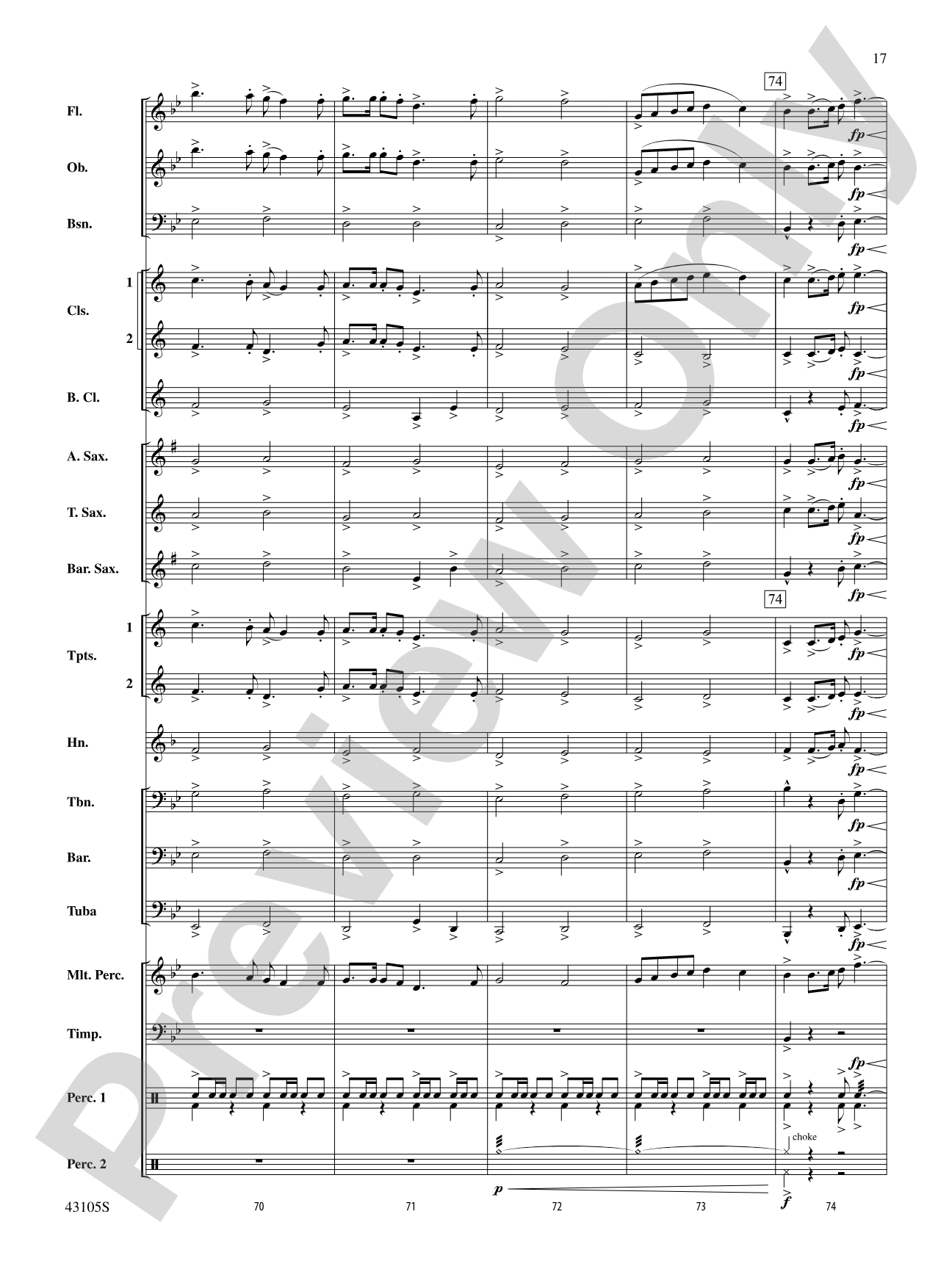 Cheyenne: Concert Band Conductor Score & Parts