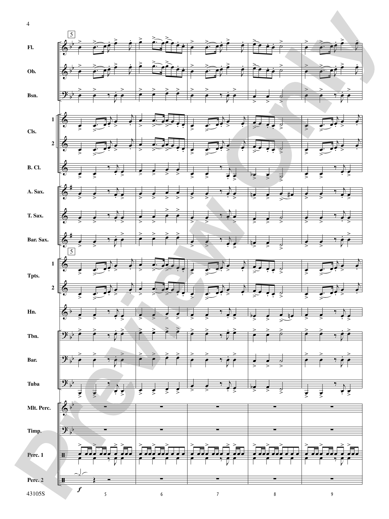 Cheyenne: Concert Band Conductor Score & Parts