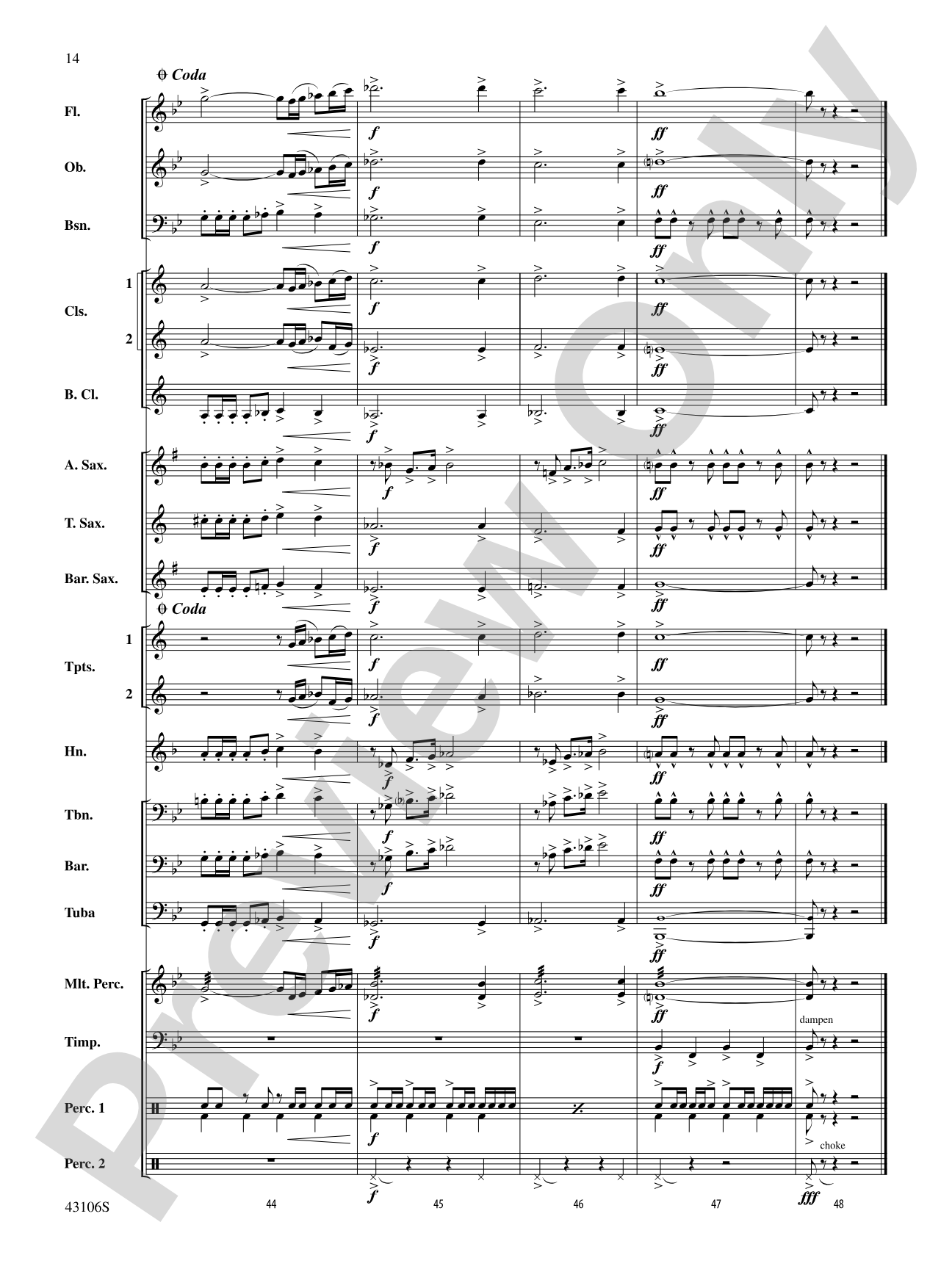 Española: Concert Band Conductor Score & Parts