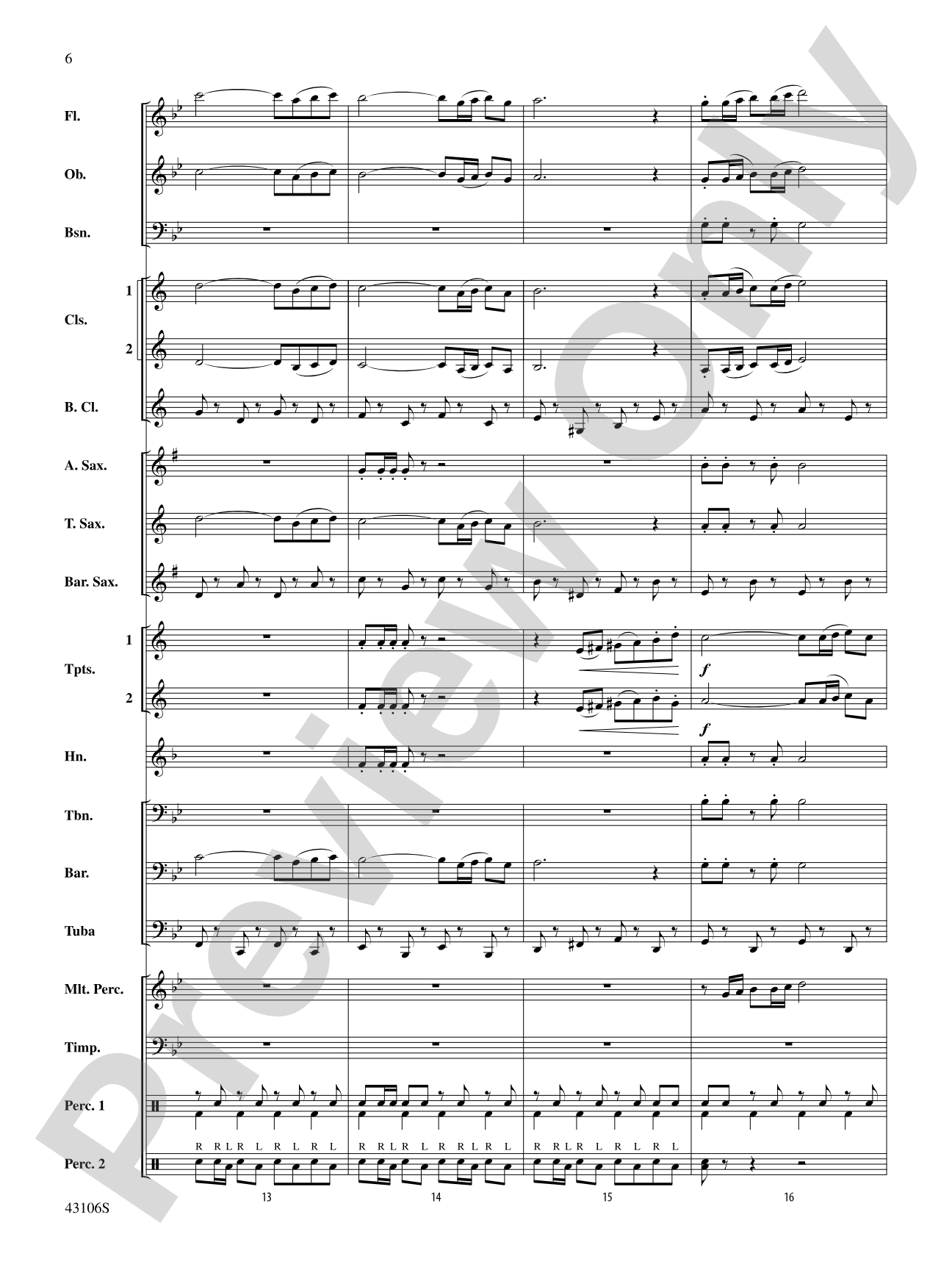 Española: Concert Band Conductor Score & Parts