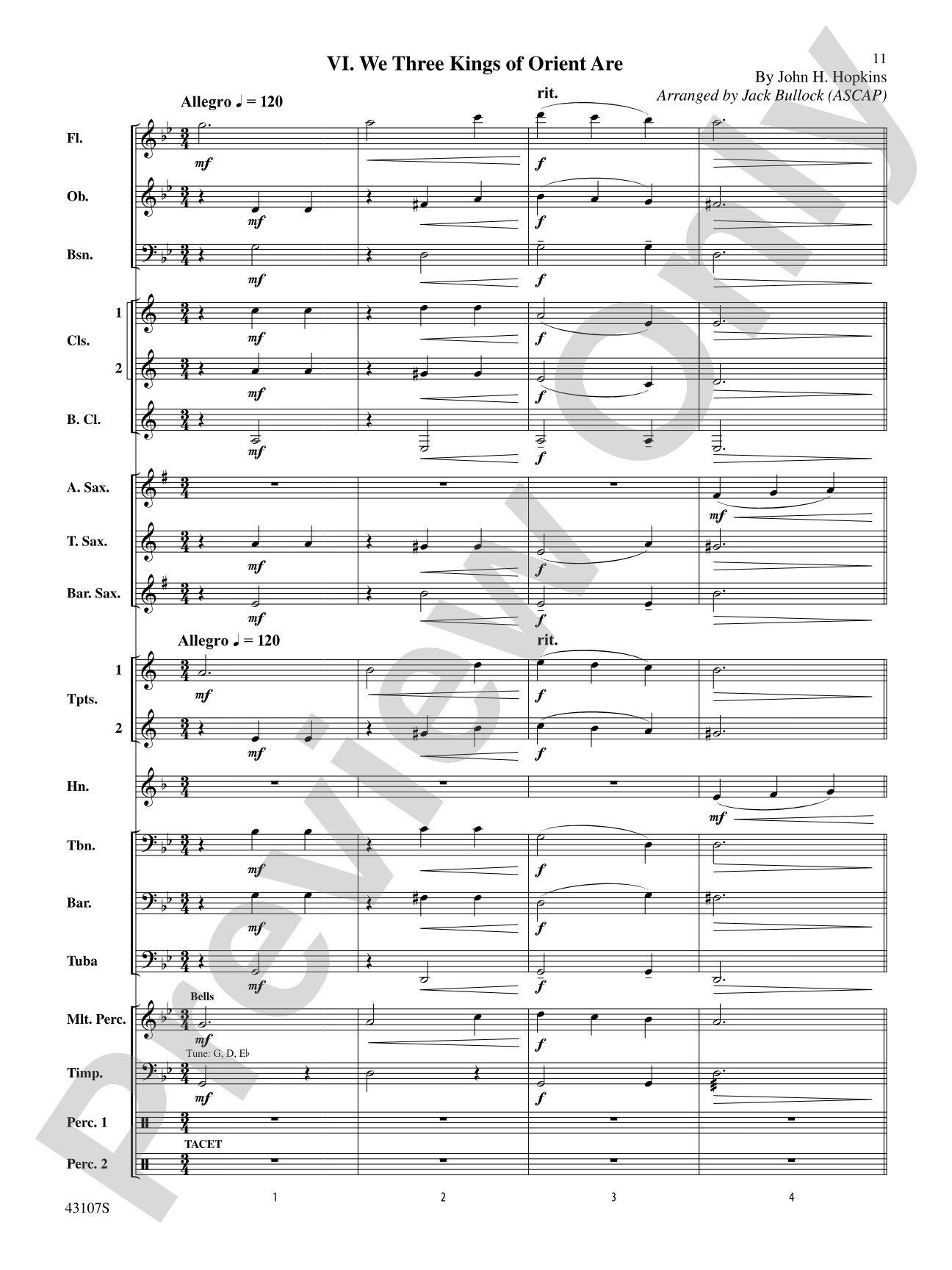 Happy Holidays---Vol. 2: Concert Band Conductor Score & Parts