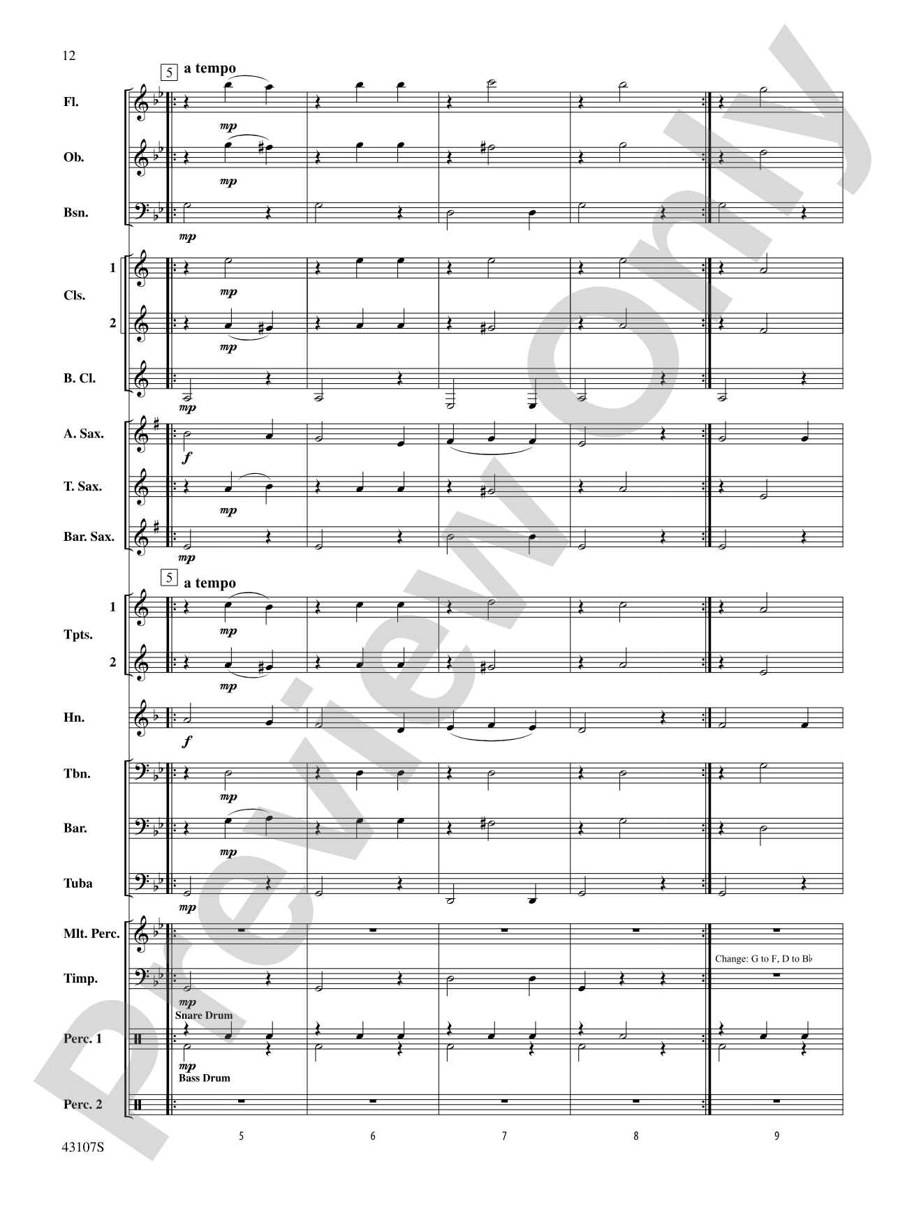 Happy Holidays---Vol. 2: Concert Band Conductor Score & Parts