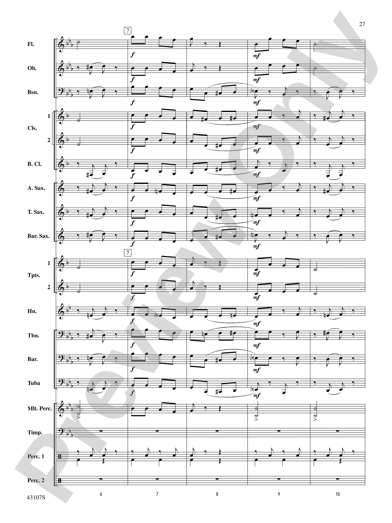 Happy Holidays---Vol. 2: Concert Band Conductor Score & Parts
