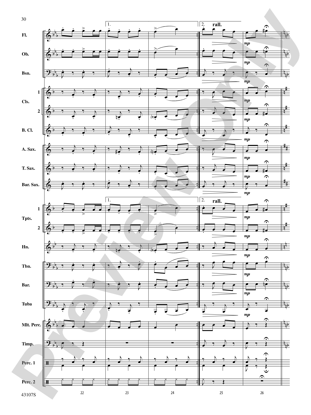Happy Holidays---Vol. 2: Concert Band Conductor Score & Parts