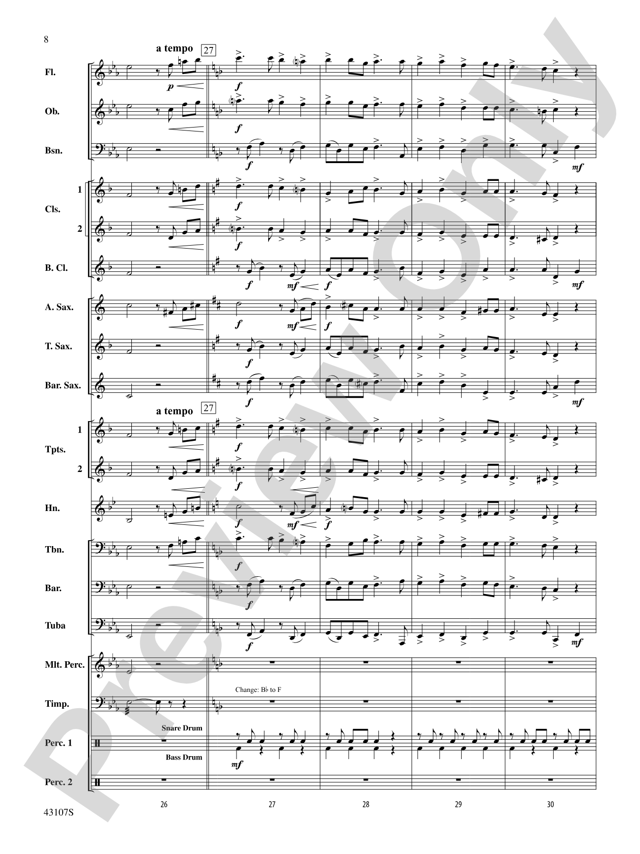 Happy Holidays---Vol. 2: Concert Band Conductor Score & Parts
