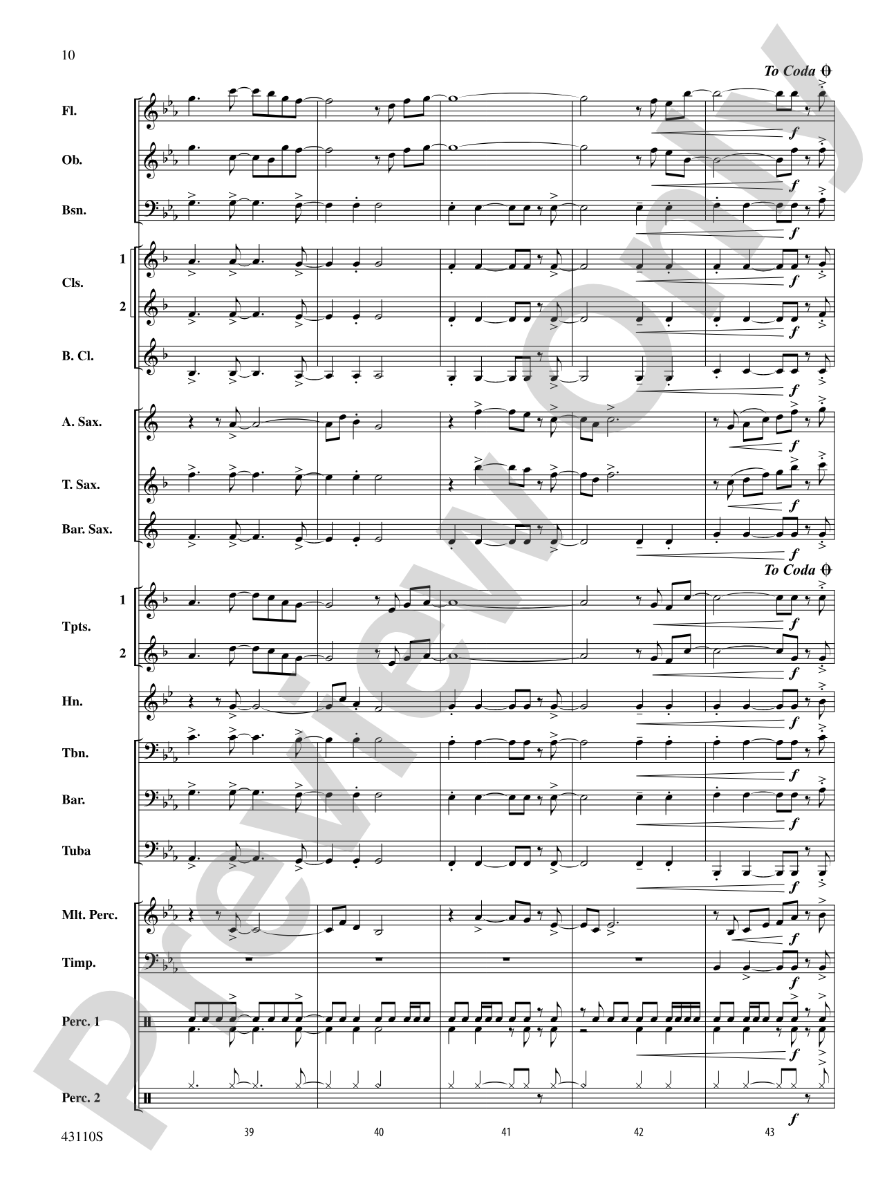 Onore!: Concert Band Conductor Score & Parts