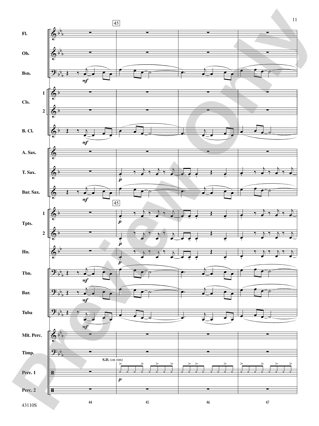 Onore!: Concert Band Conductor Score & Parts