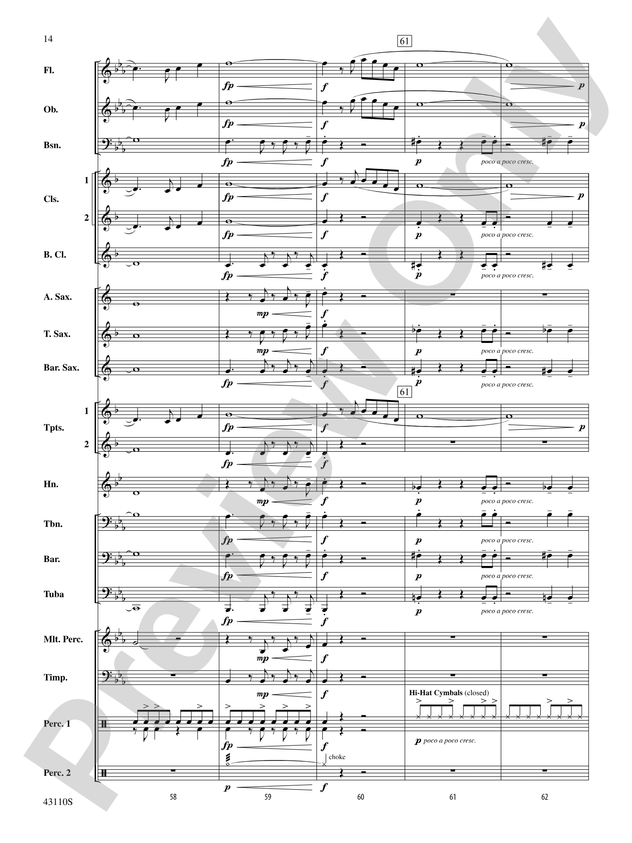 Onore!: Concert Band Conductor Score & Parts
