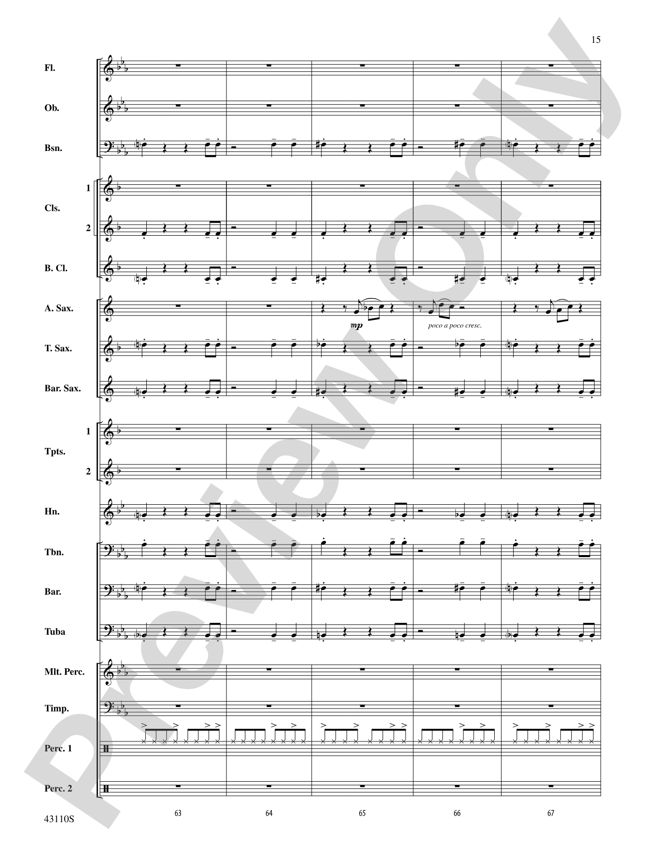 Onore!: Concert Band Conductor Score & Parts