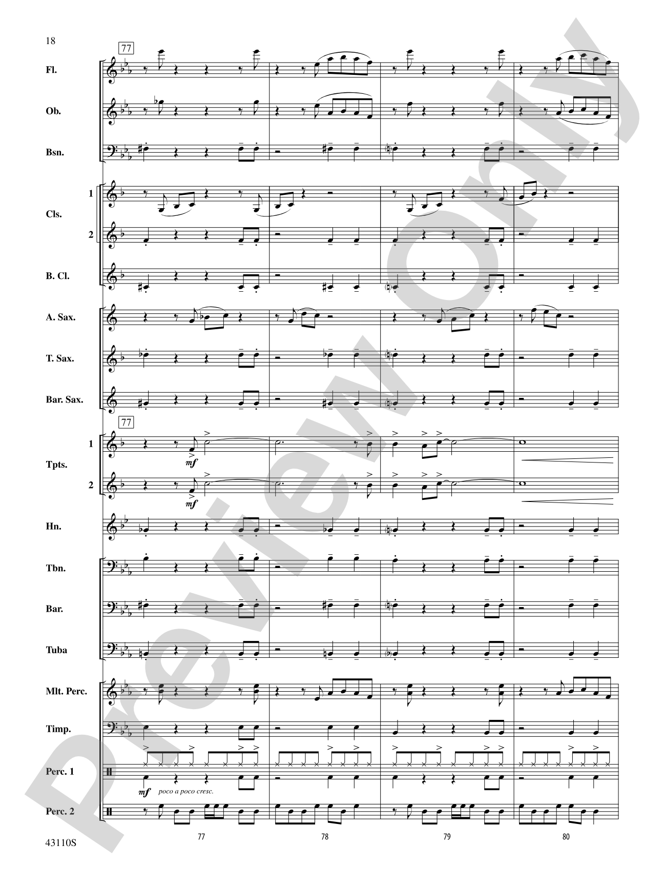 Onore!: Concert Band Conductor Score & Parts