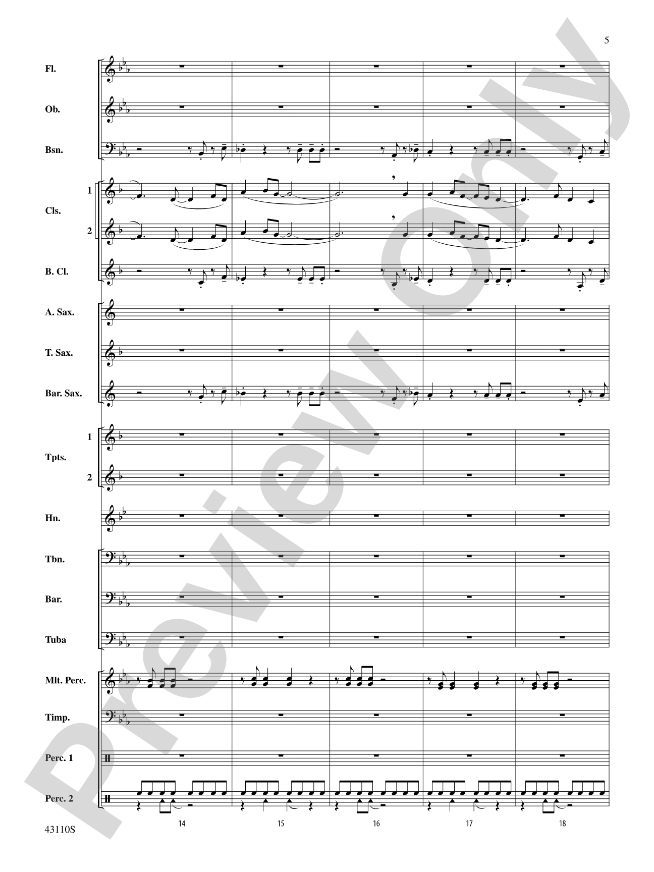 Onore!: Concert Band Conductor Score & Parts