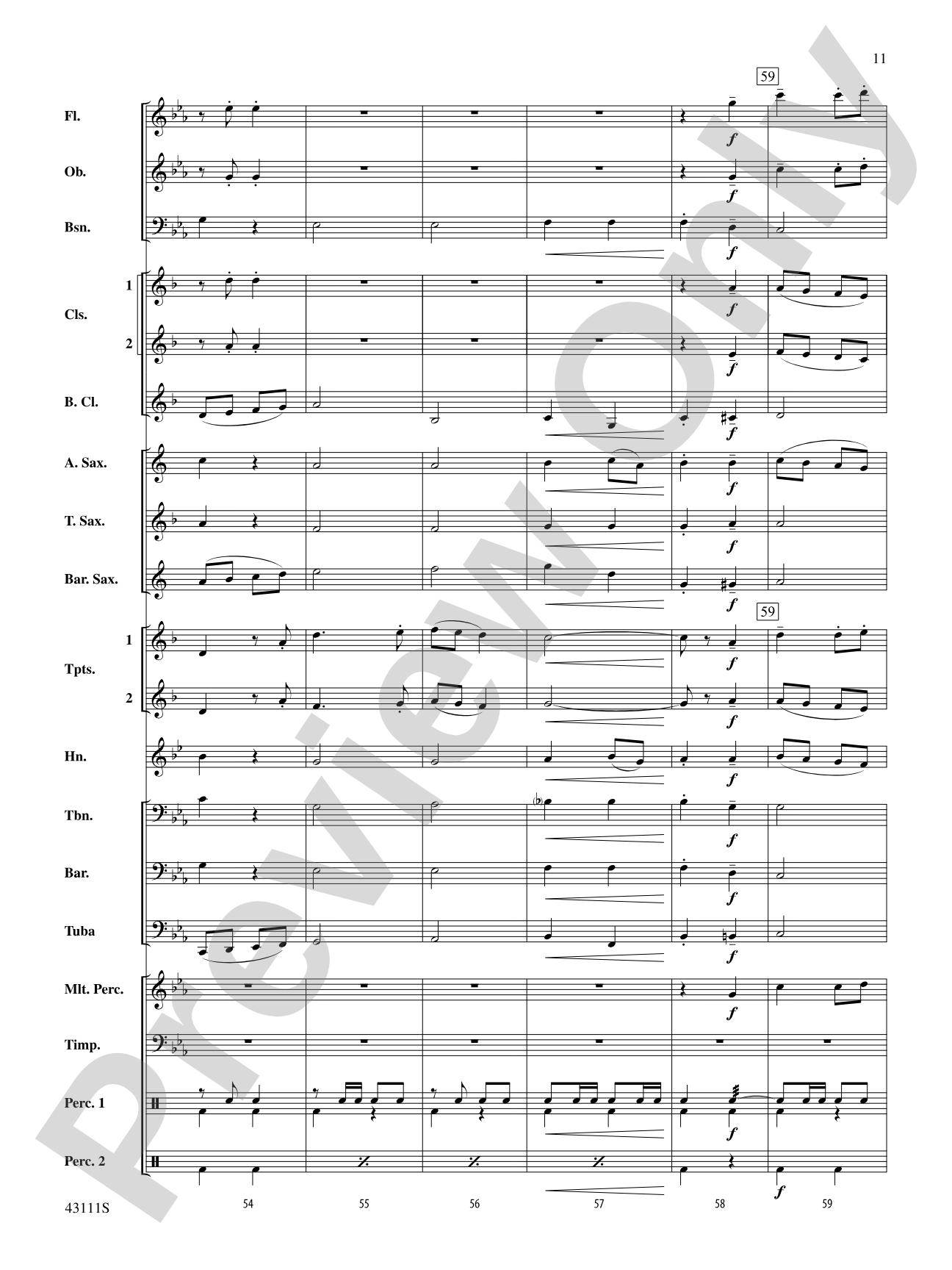 Sketches of Canada: Concert Band Conductor Score & Parts