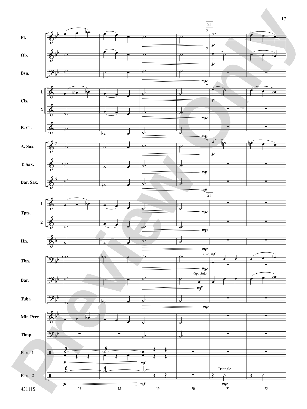 Sketches of Canada: Concert Band Conductor Score & Parts
