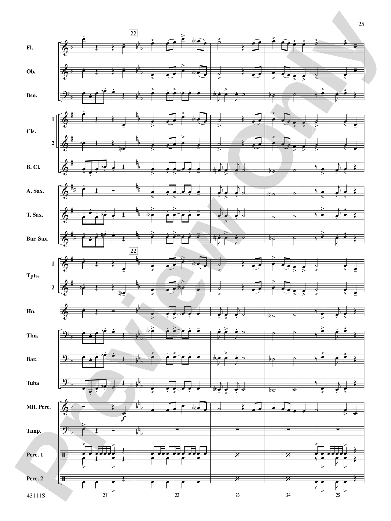 Sketches of Canada: Concert Band Conductor Score & Parts