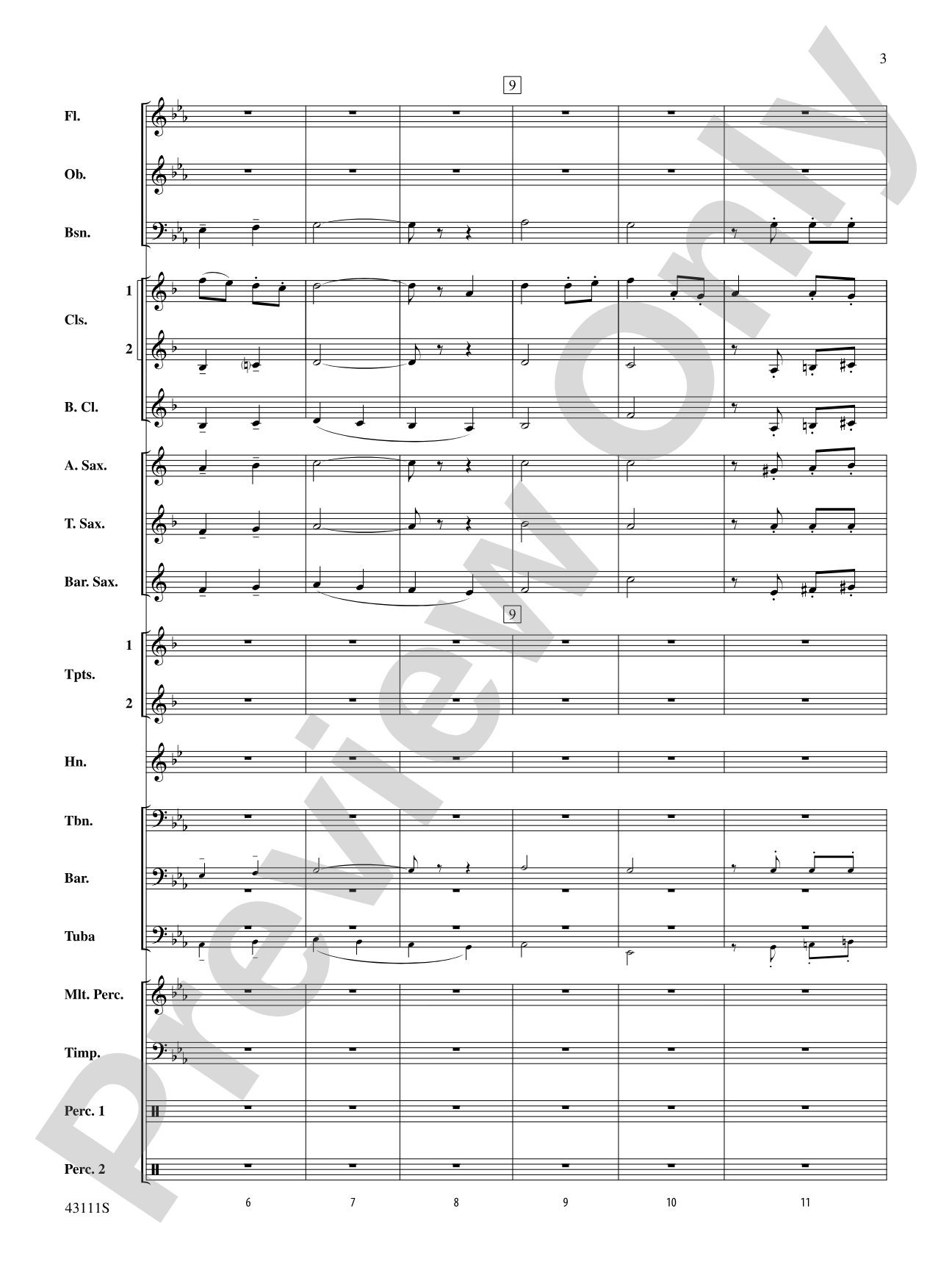 Sketches of Canada: Concert Band Conductor Score & Parts
