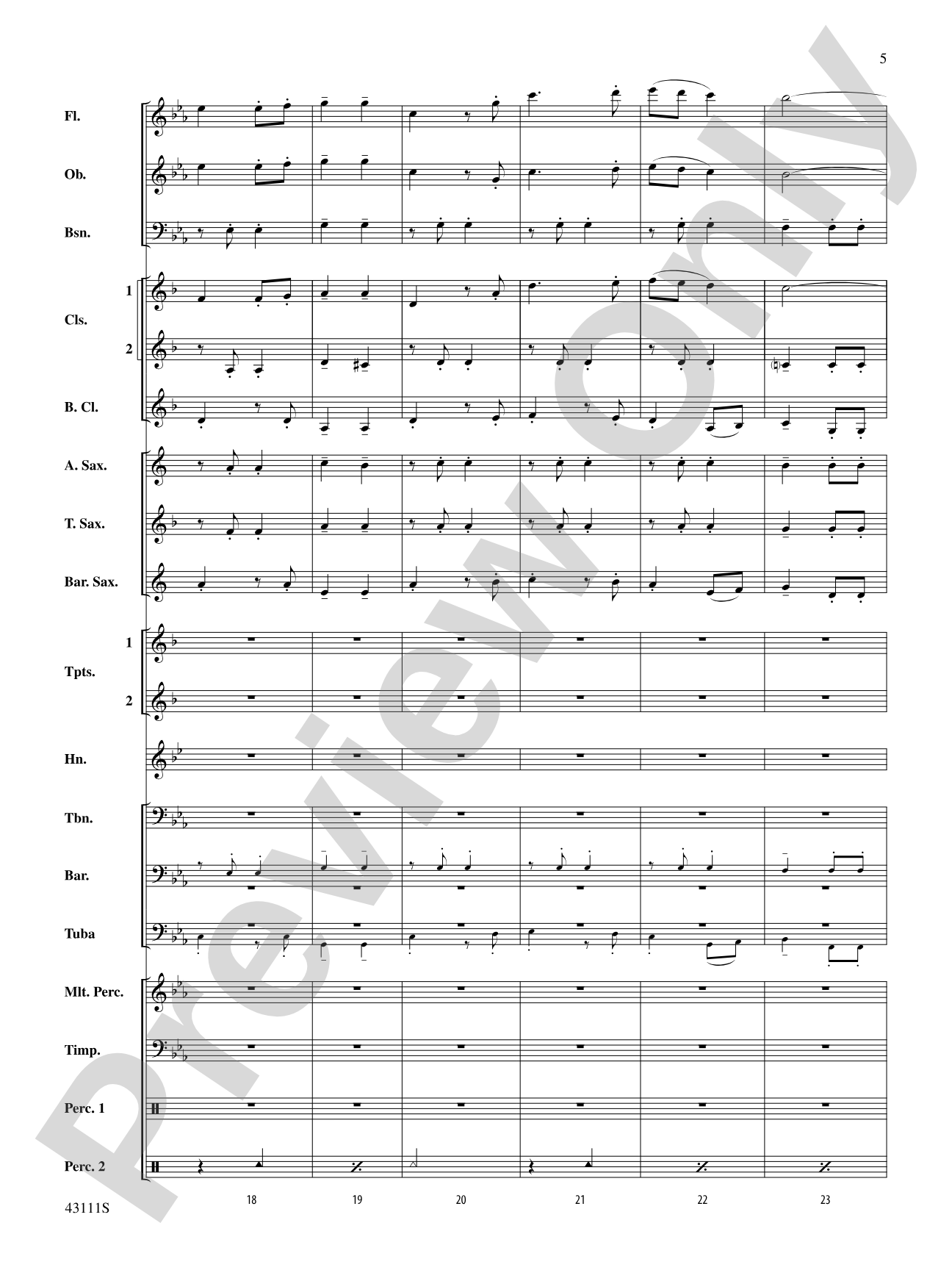 Sketches of Canada: Concert Band Conductor Score & Parts