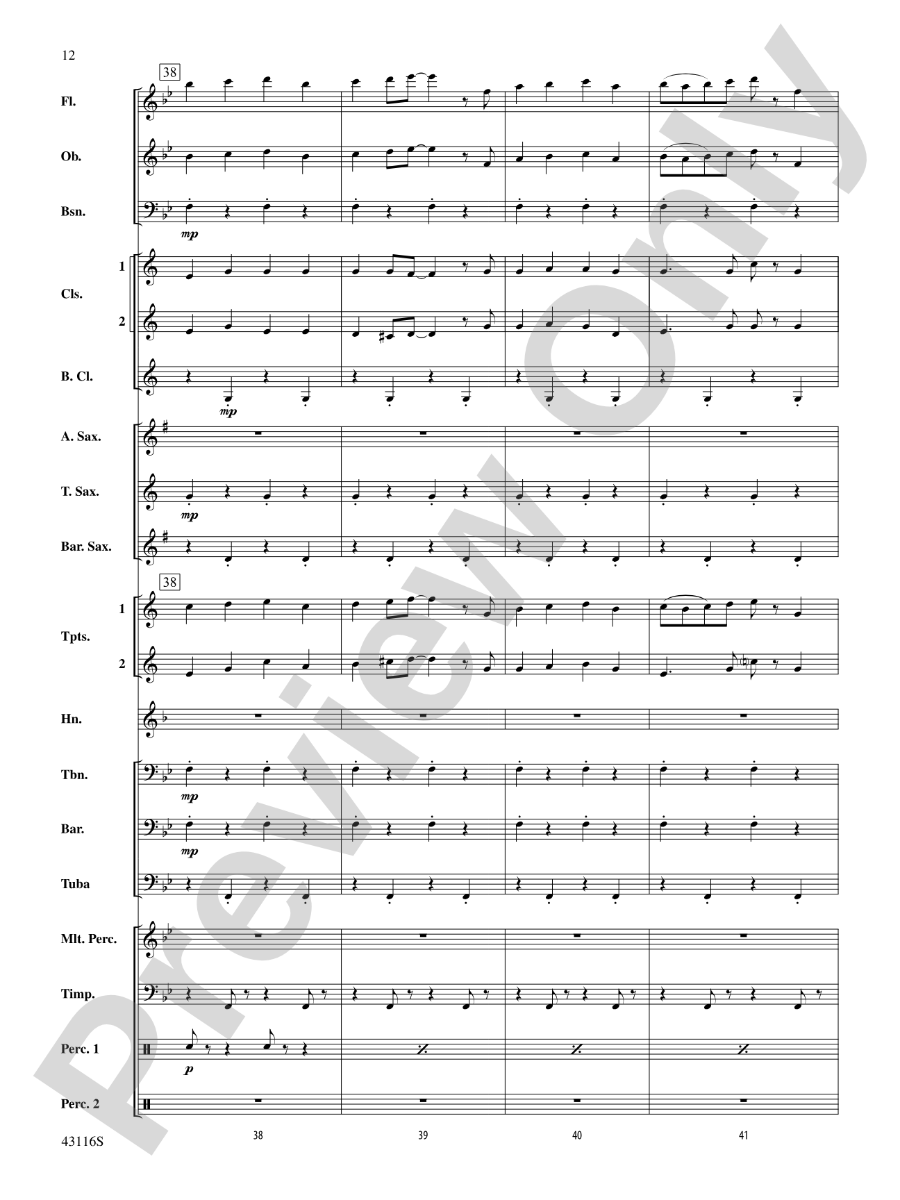 The Best of Leroy Anderson: Concert Band Conductor Score & Parts