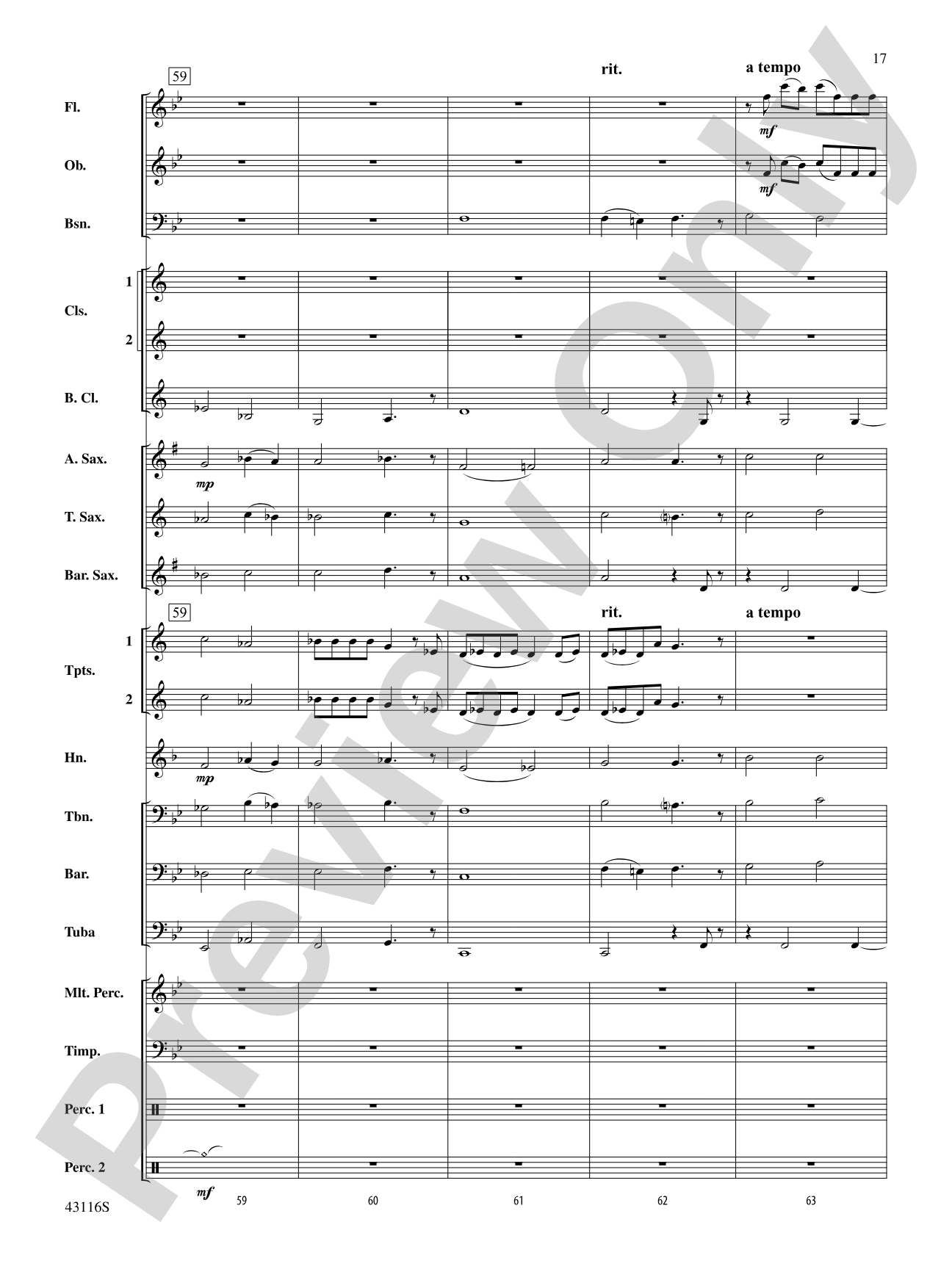 The Best of Leroy Anderson: Concert Band Conductor Score & Parts