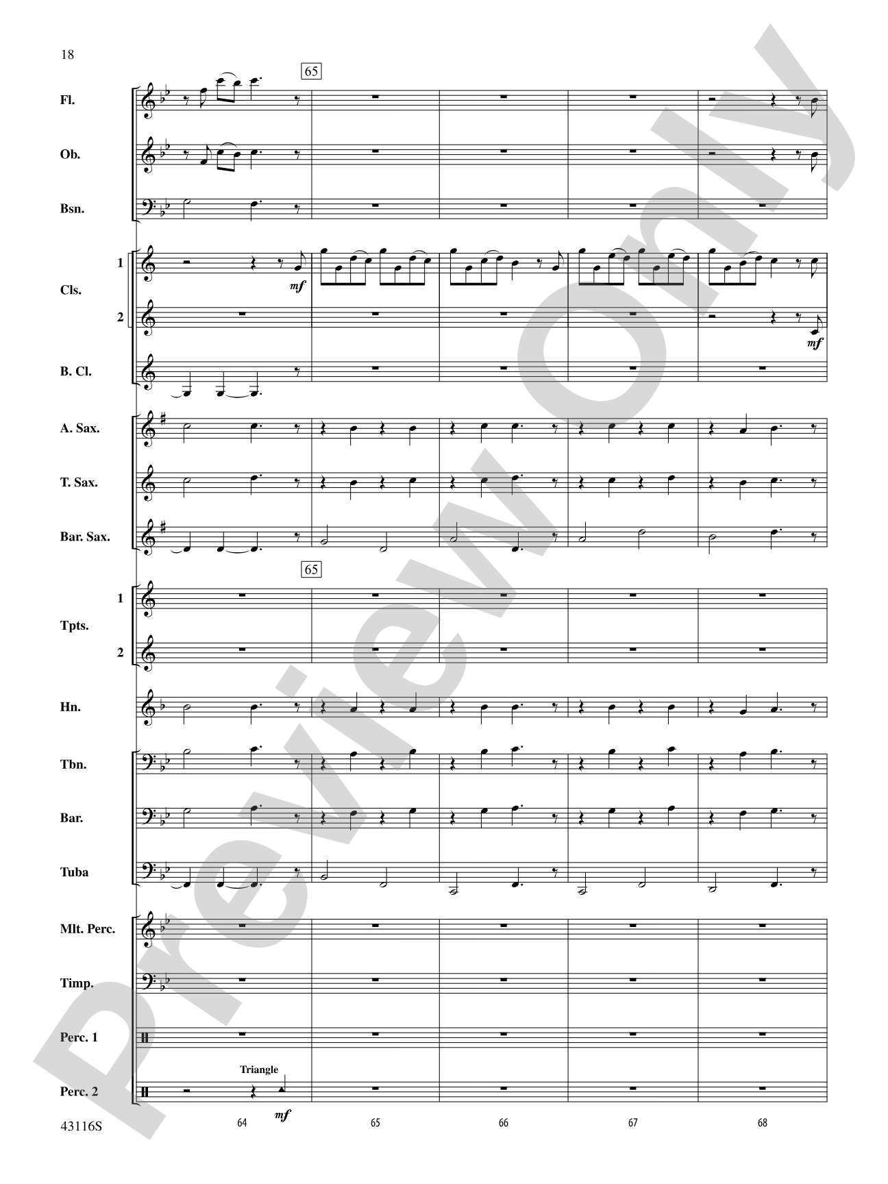 The Best of Leroy Anderson: Concert Band Conductor Score & Parts