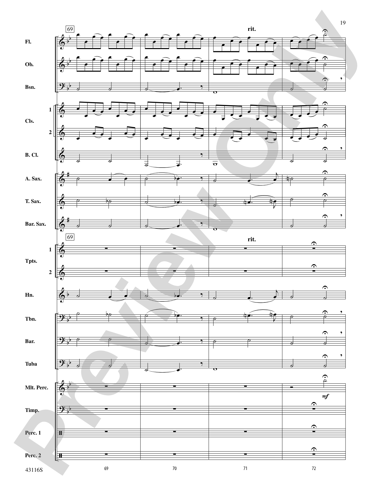 The Best of Leroy Anderson: Concert Band Conductor Score & Parts