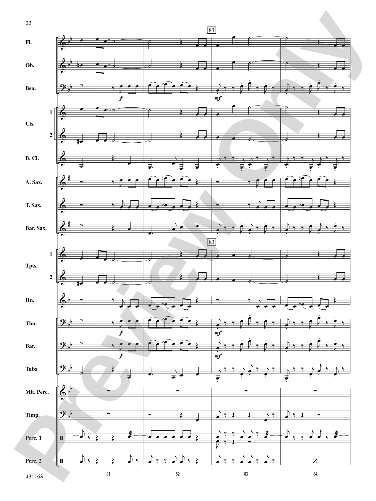 The Best of Leroy Anderson: Concert Band Conductor Score & Parts