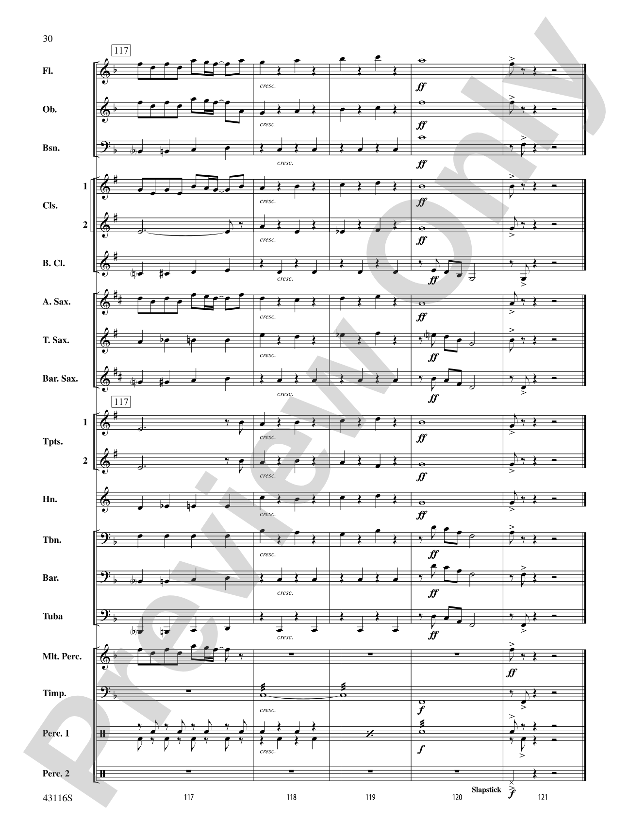The Best of Leroy Anderson: Concert Band Conductor Score & Parts