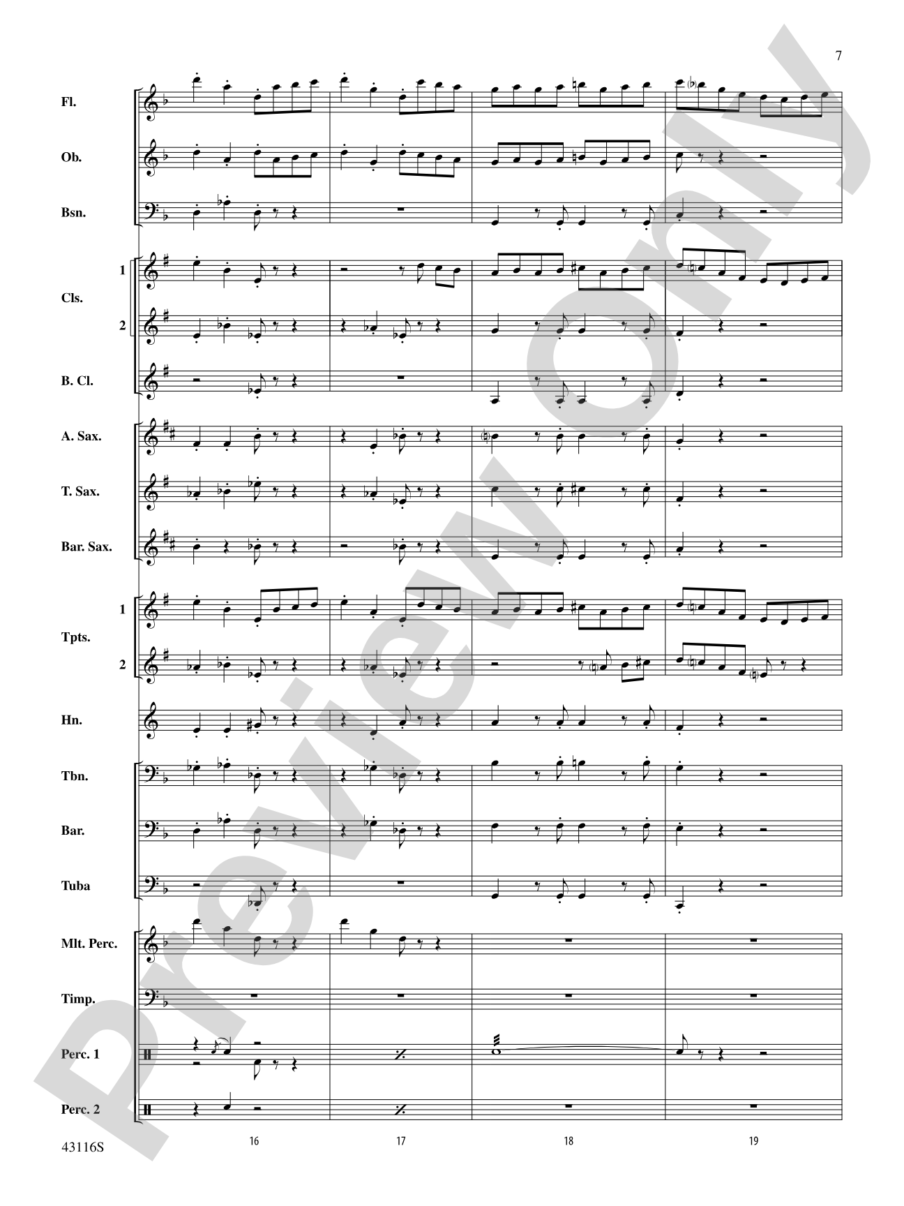 The Best of Leroy Anderson: Concert Band Conductor Score & Parts