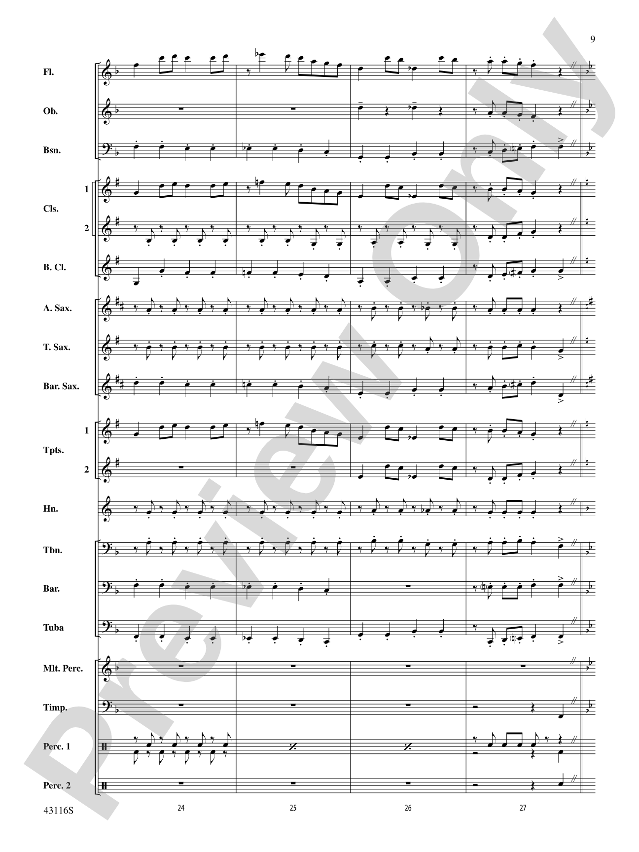 The Best of Leroy Anderson: Concert Band Conductor Score & Parts