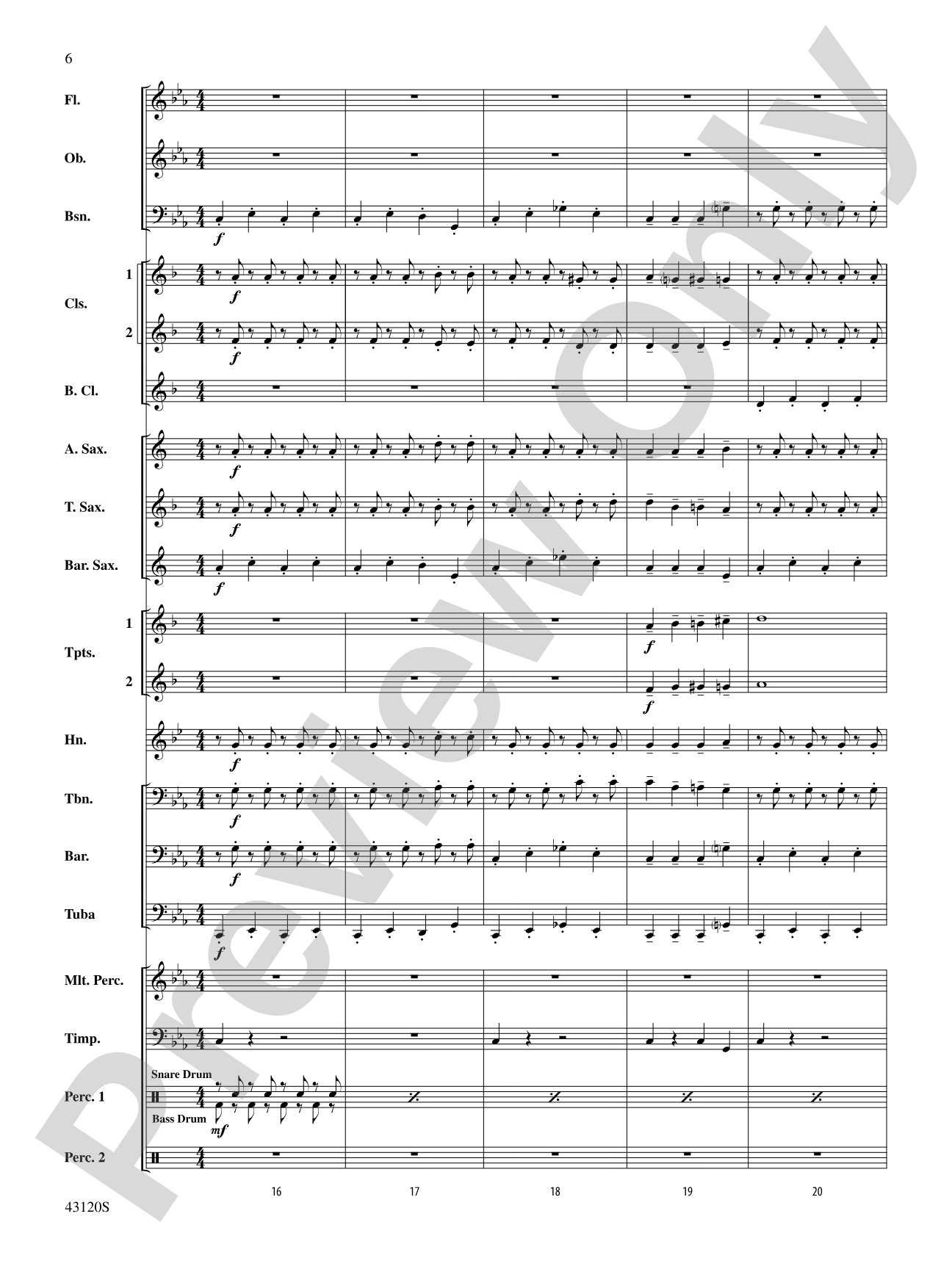 Beetlejuice: Concert Band Conductor Score & Parts