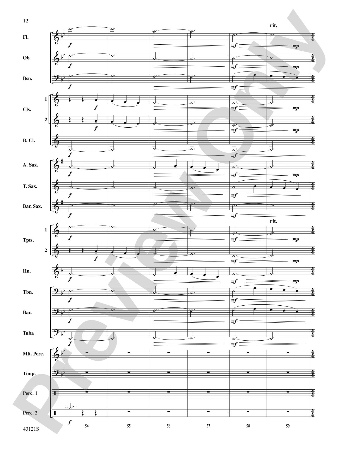 Godzilla, Selections from: Score