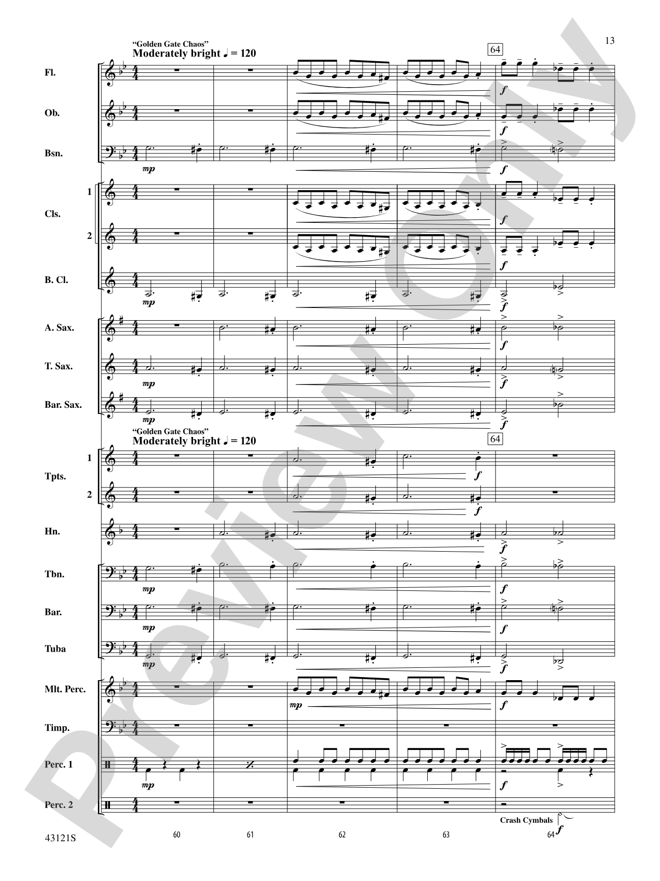 Godzilla, Selections from: Score