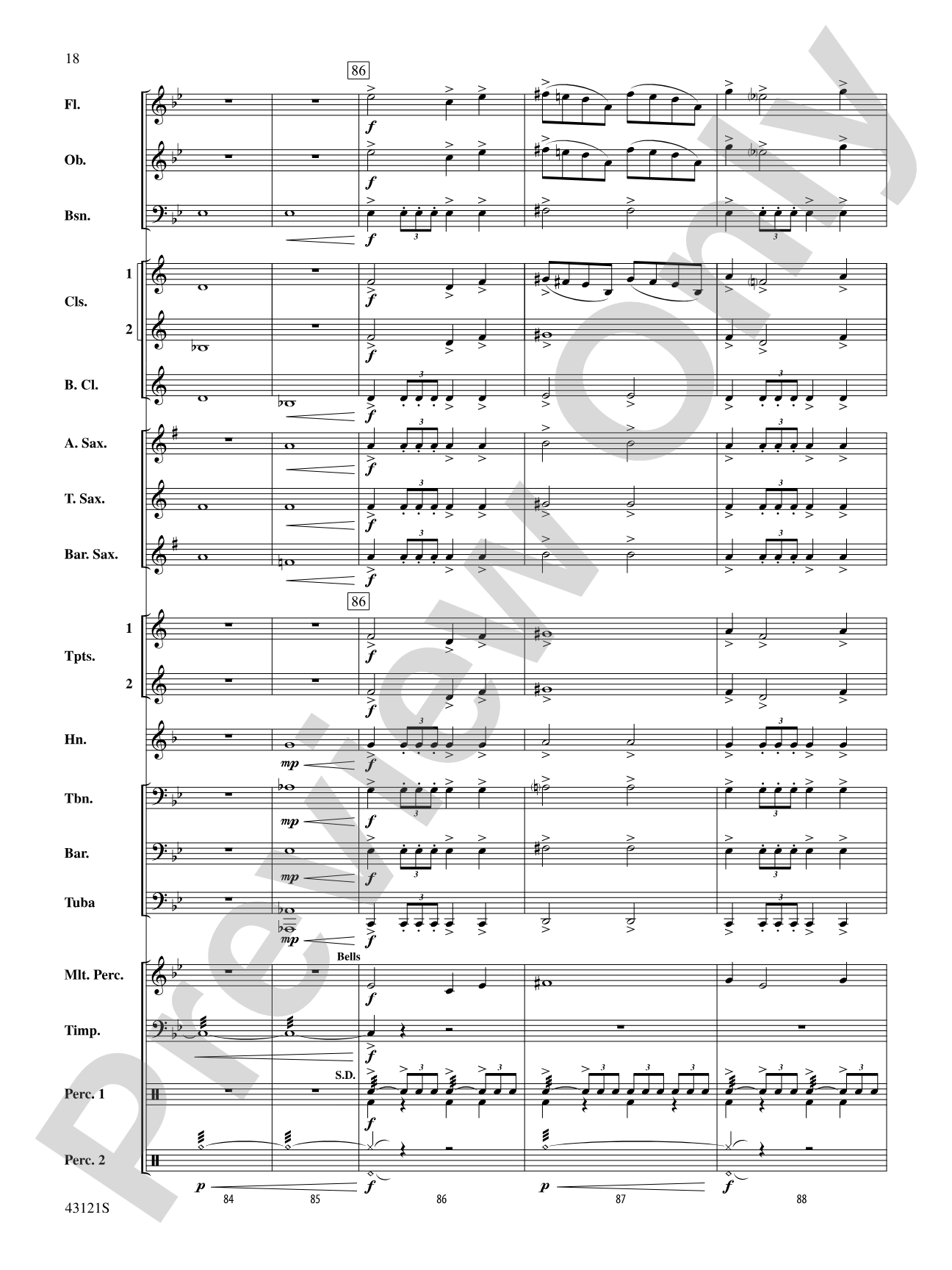 Godzilla, Selections from: Score