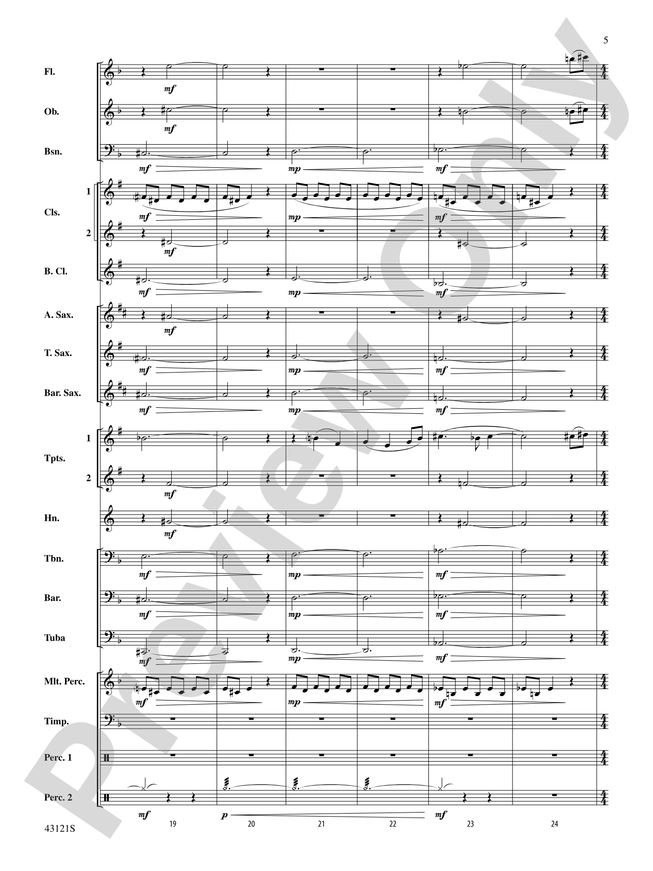 Godzilla, Selections from: Score