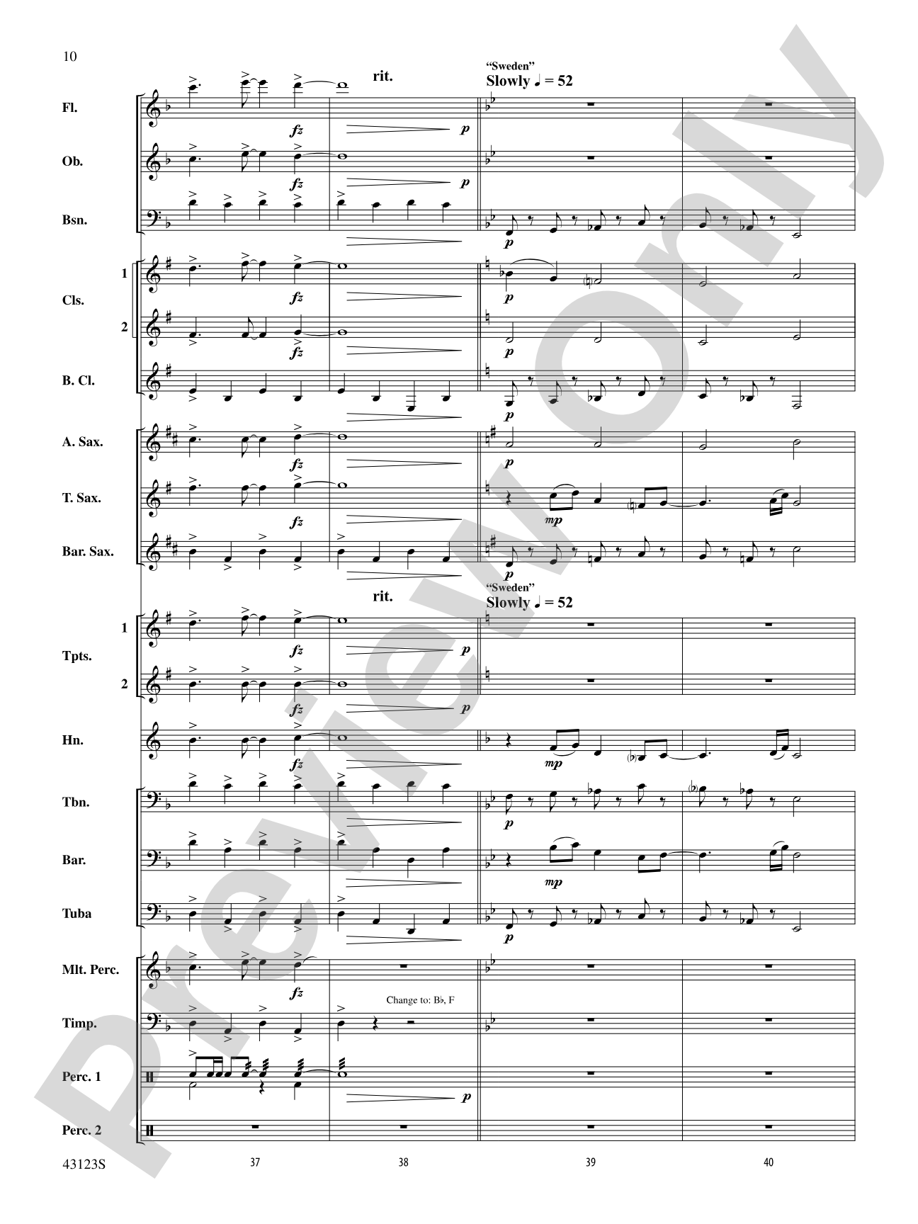 Minecraft: Concert Band Conductor Score & Parts