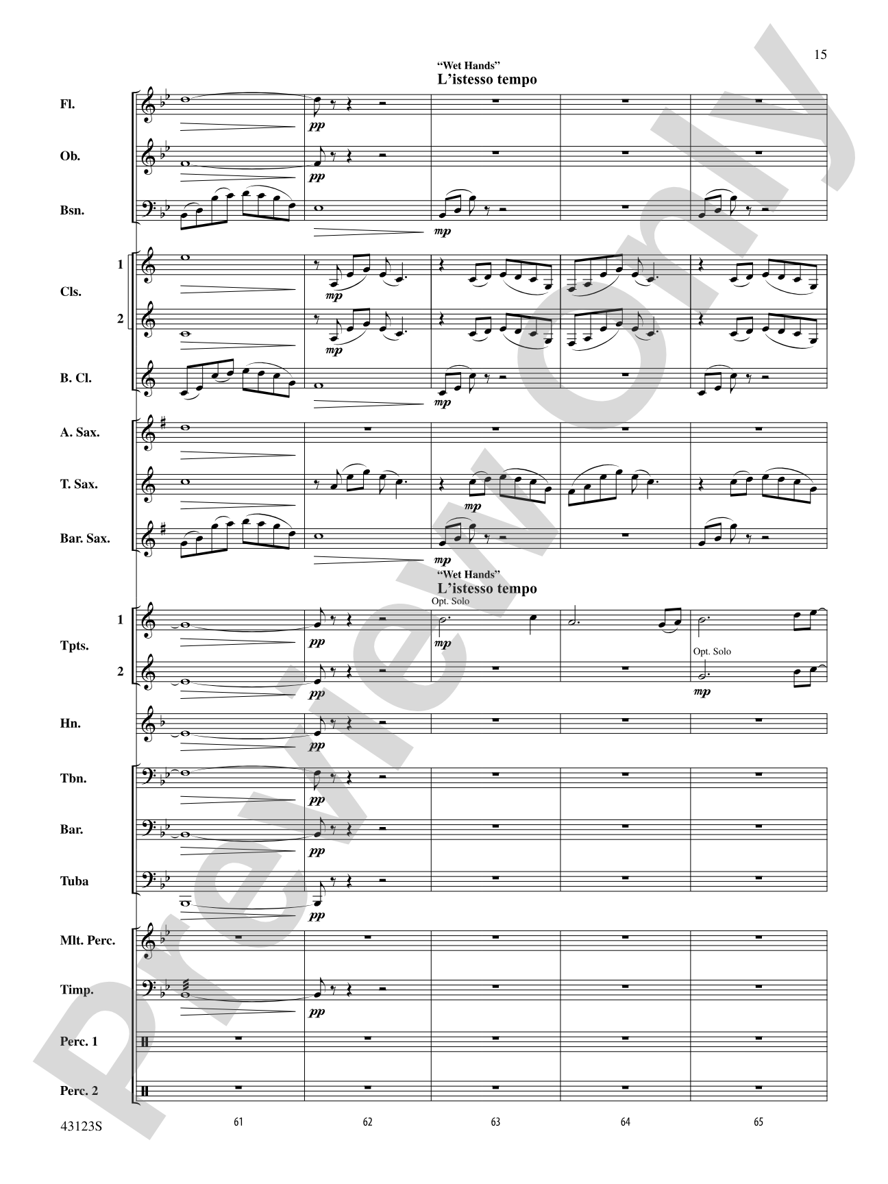 Minecraft: Concert Band Conductor Score & Parts